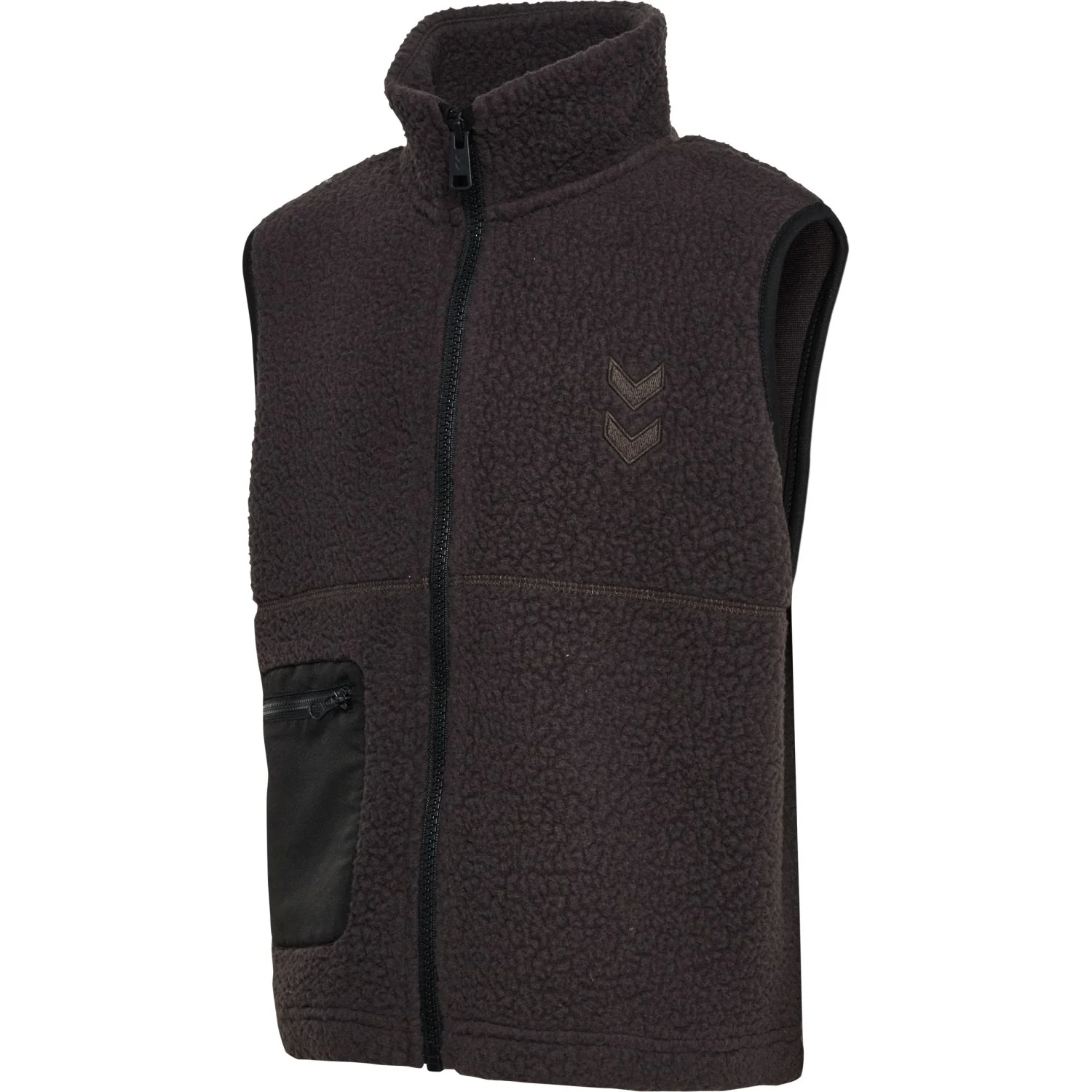 Hummel Chocolate Torte Jr Martini Fleece Zip Vest - Image 7