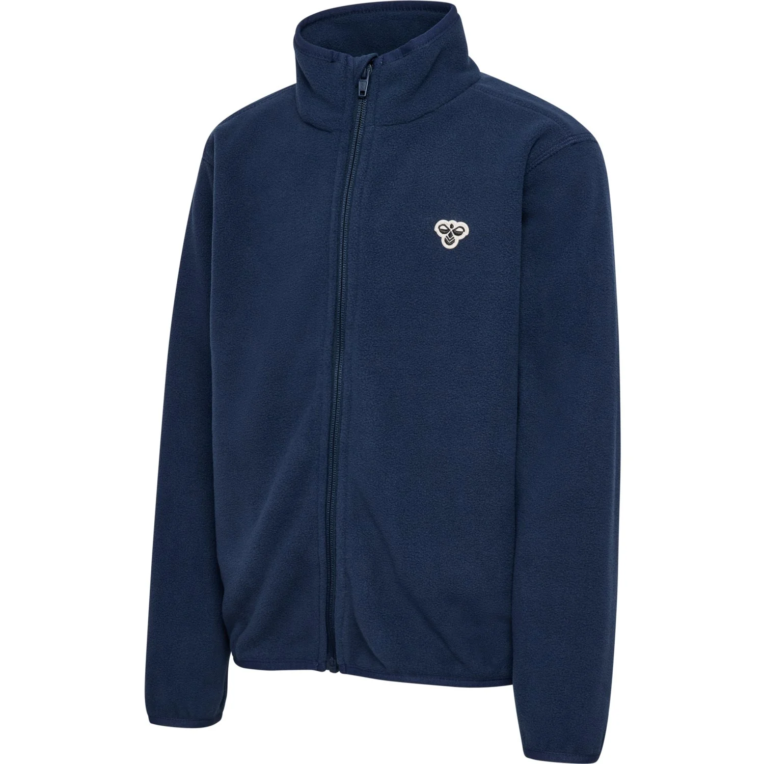 Hummel Dress Blues Fleece Zip Jakke Bee - Image 3