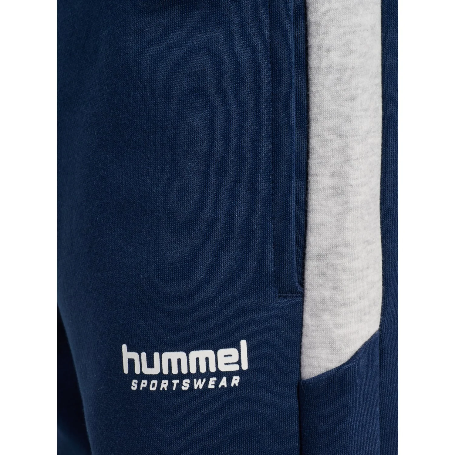 Hummel Dress Blues Jr Loose Blocked Sweatpant - Image 2