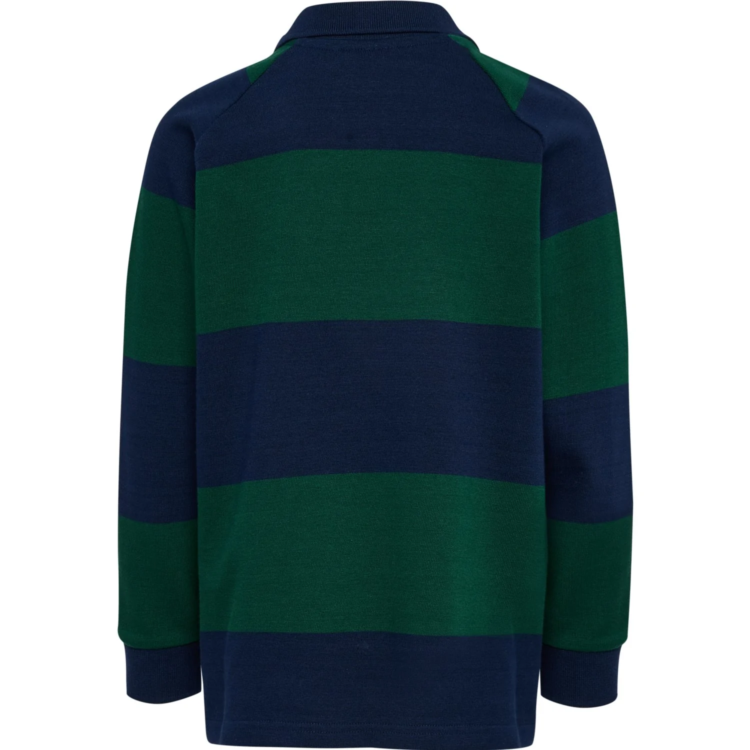 Hummel Dress Blues Jr Loose Striped Polo L/S - Image 4
