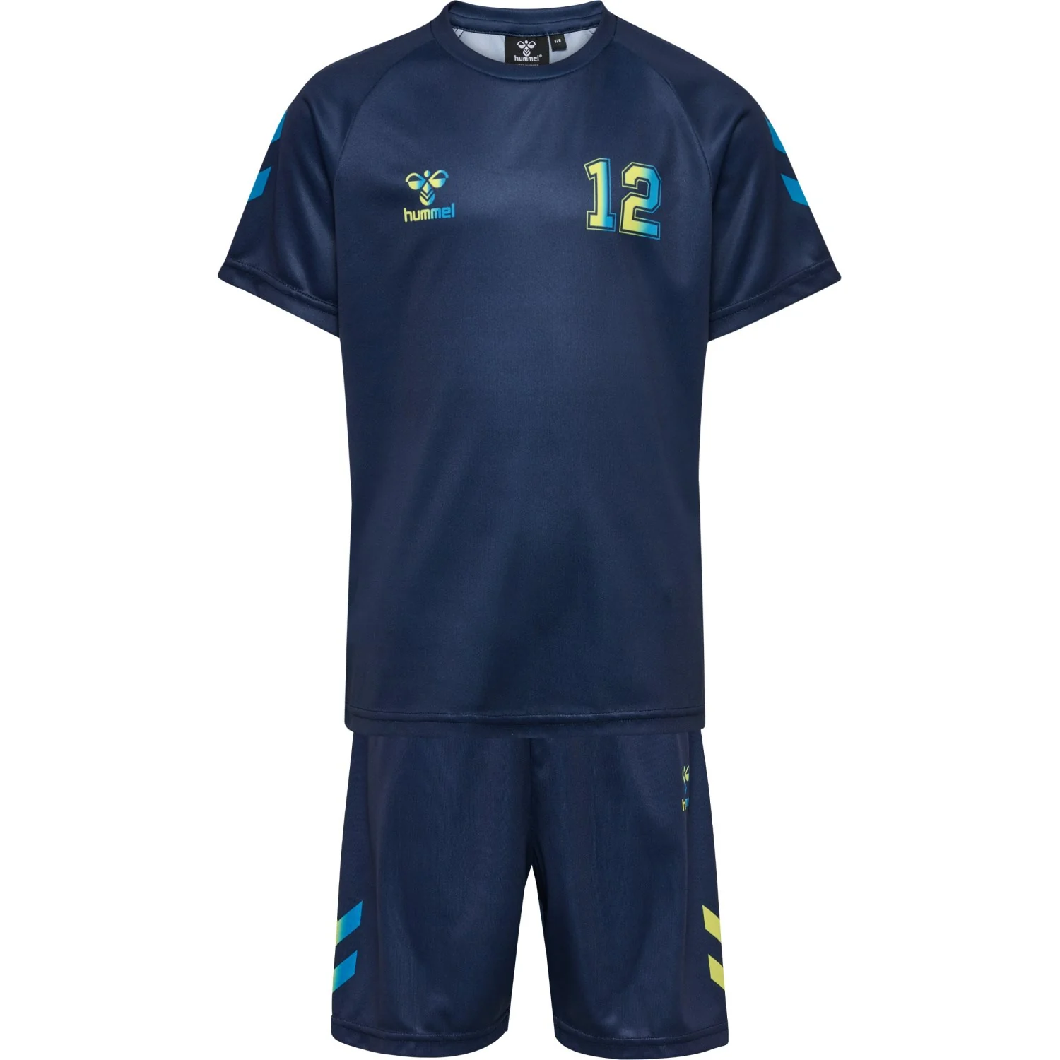 Hummel Dress Blues/Limeade Shimmer Sæt