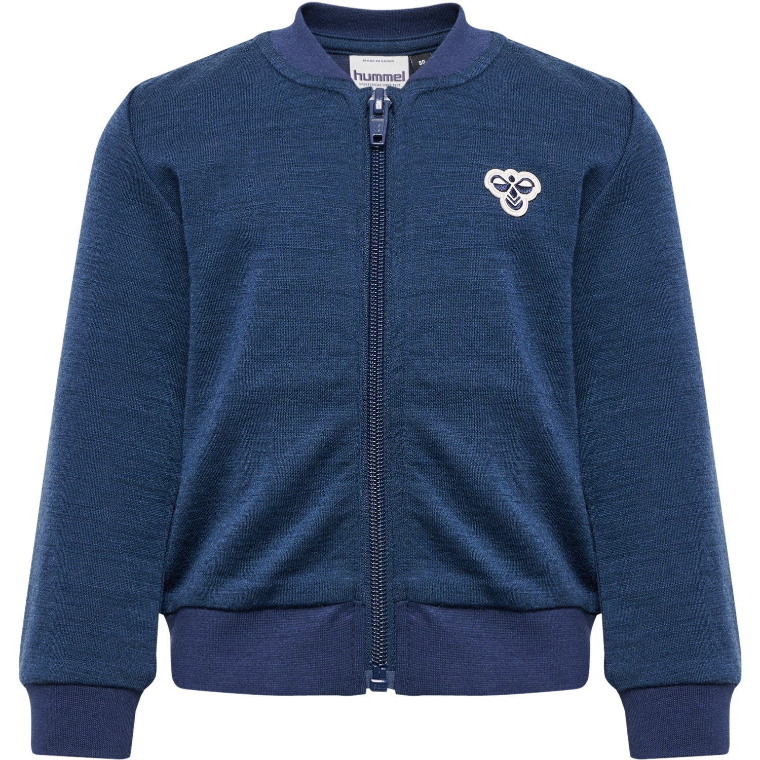 Hummel Dress Blues Mini Uld Zip Jakke Bee