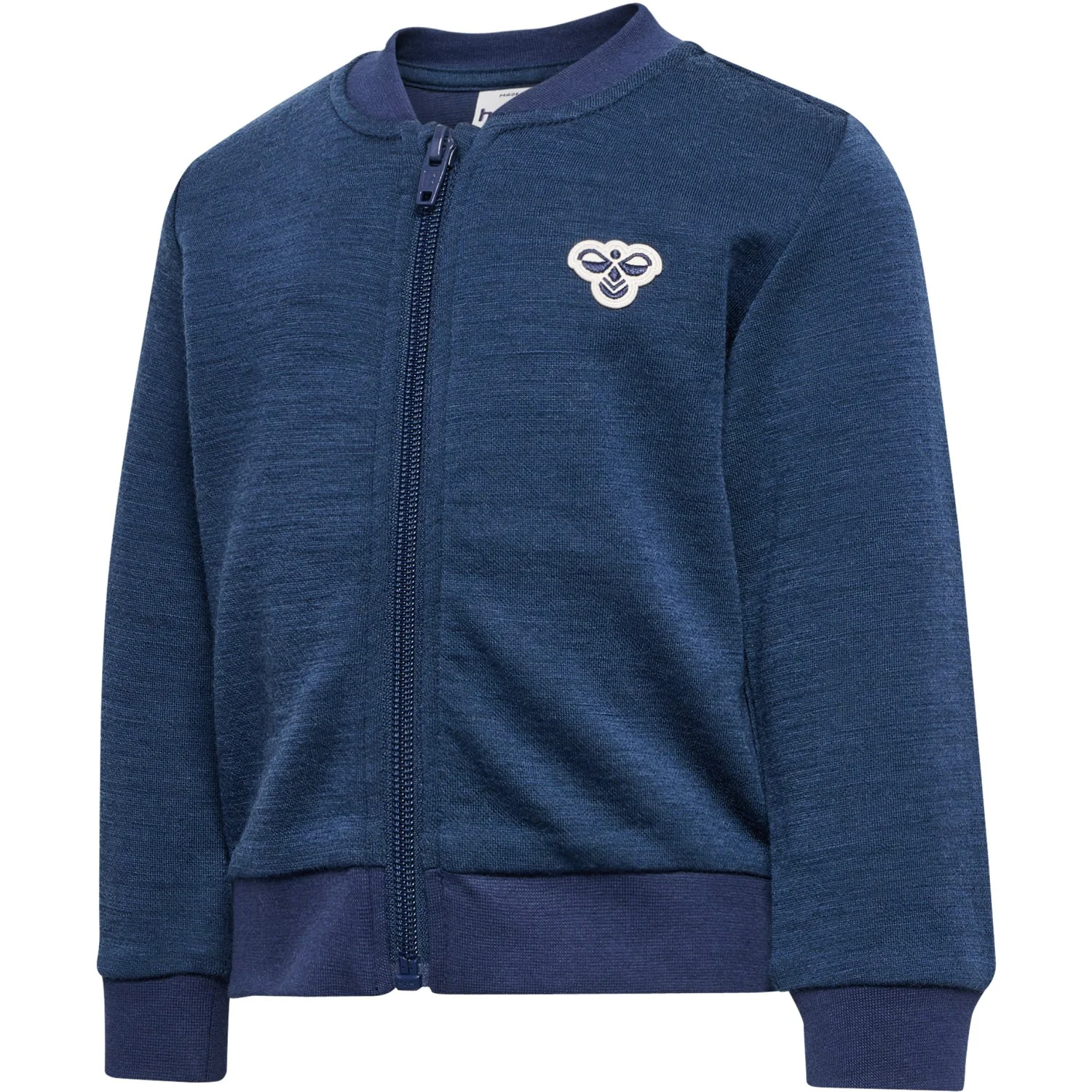 Hummel Dress Blues Mini Uld Zip Jakke Bee - Image 3