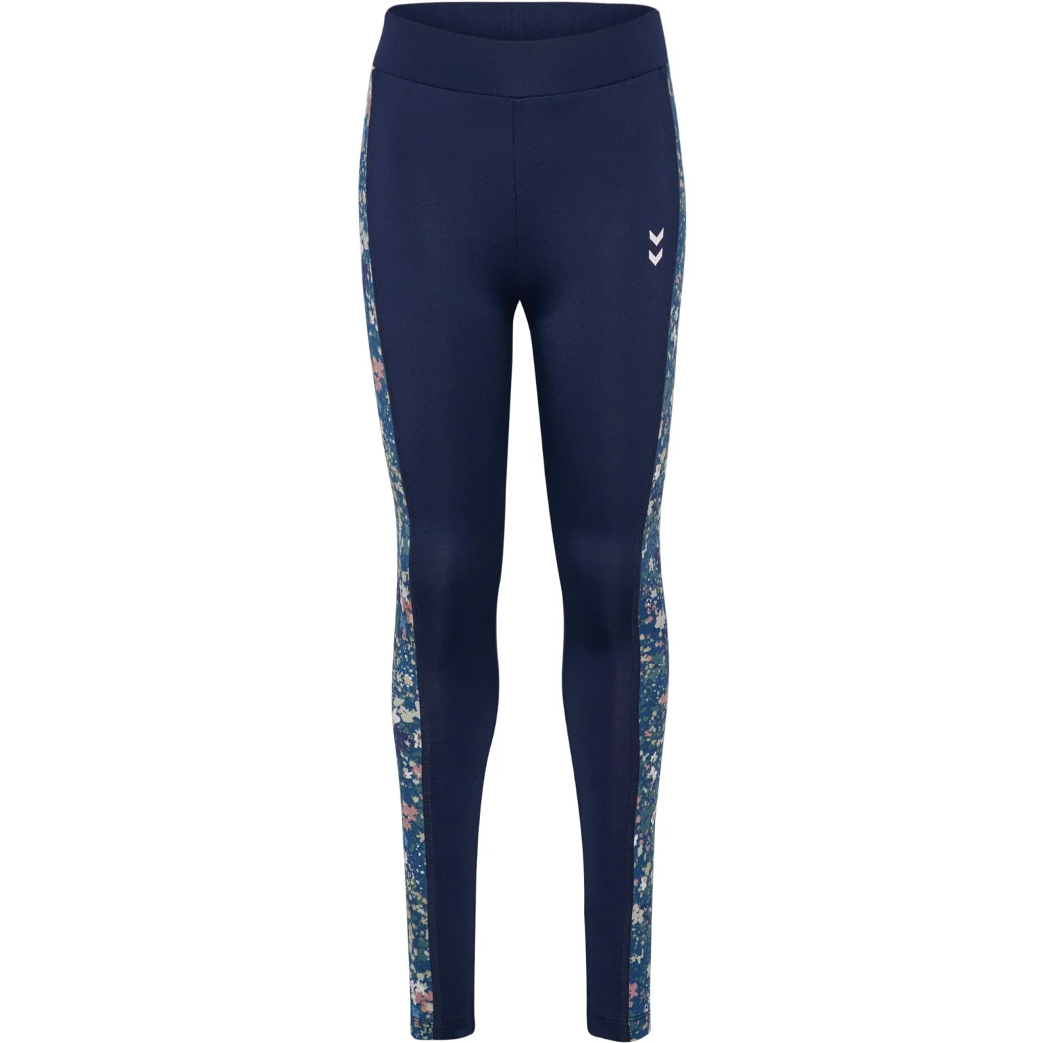 Hummel Dress Blues/Riverside Mix Mid Waist Tights