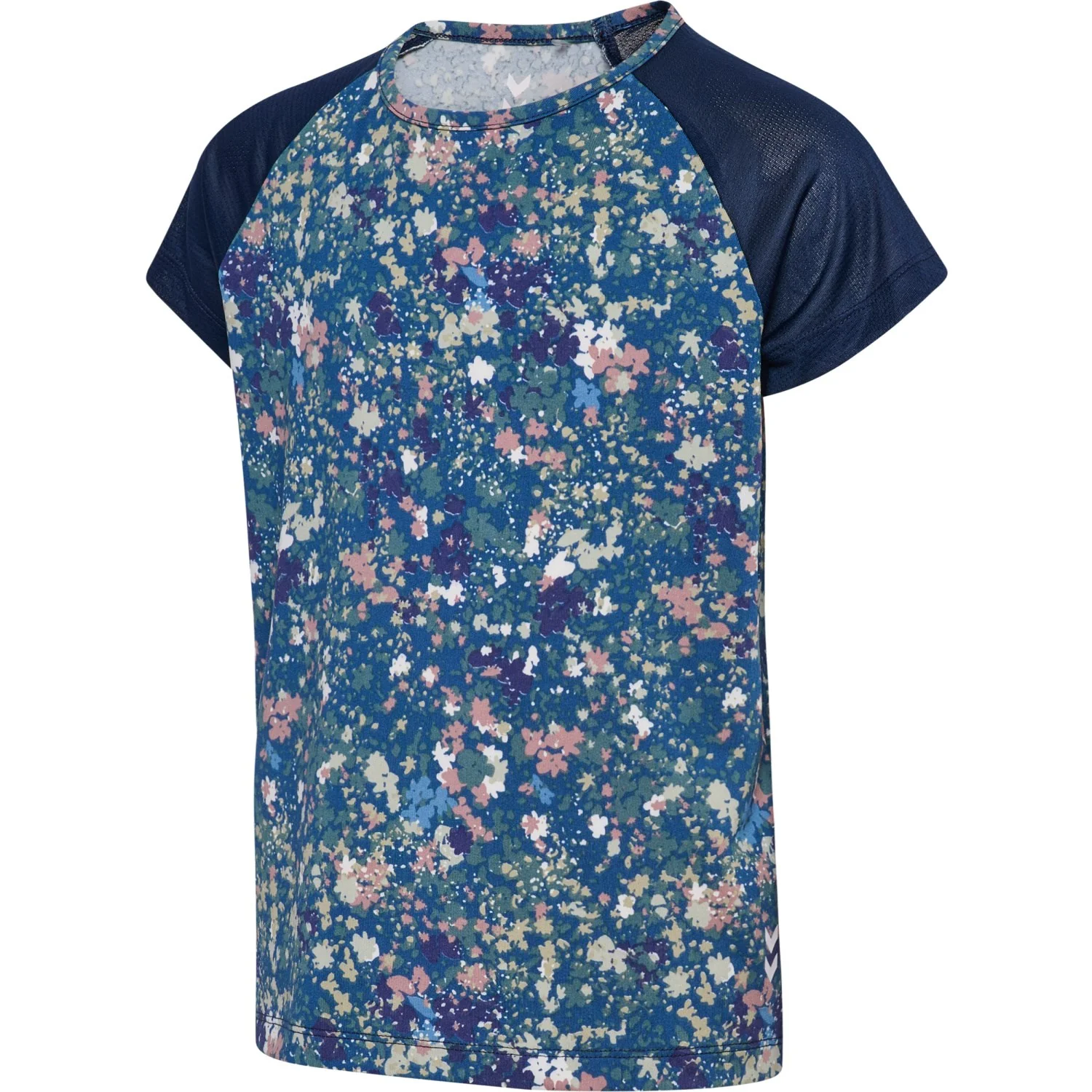 Hummel Dress Blues/Riverside Mix T-Shirt - Image 3