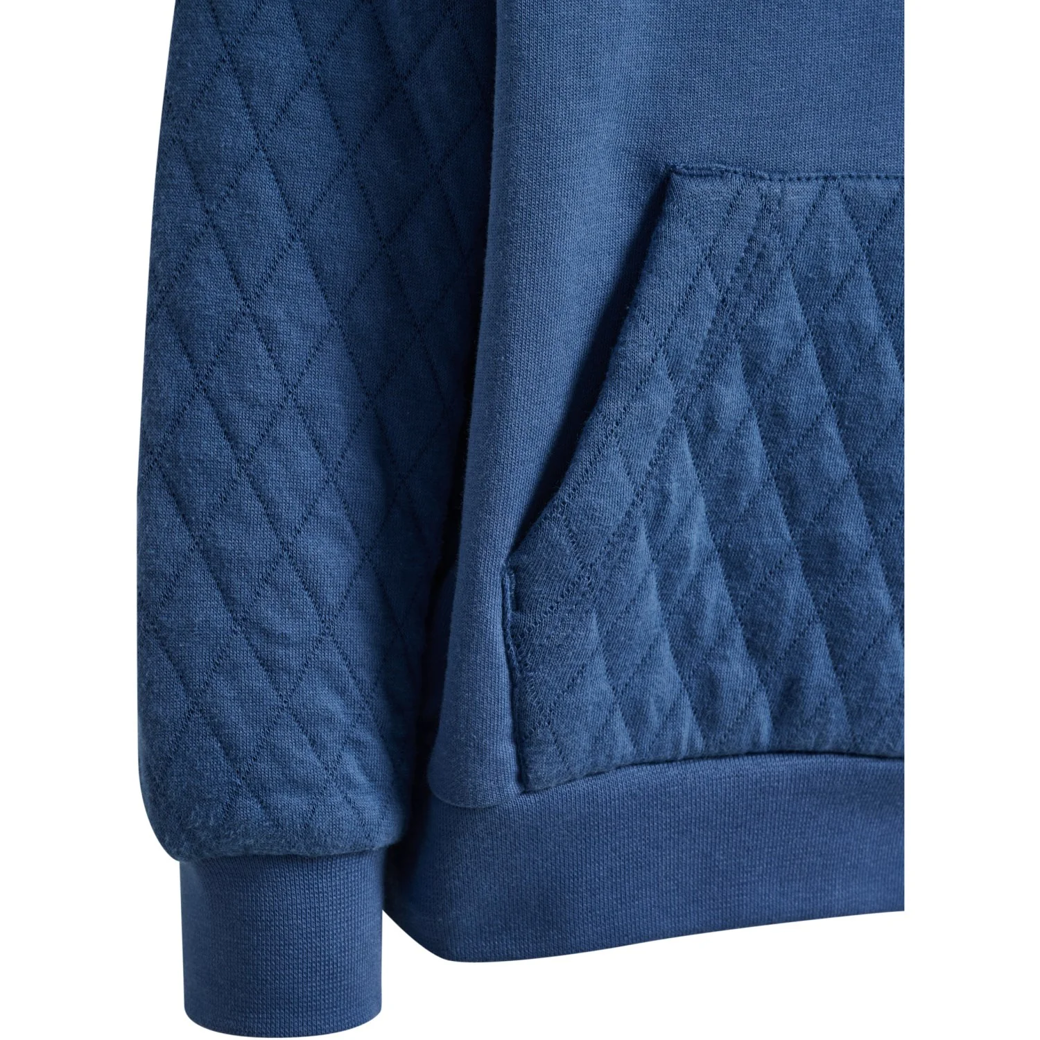 Hummel Dutch Blue Mini Loose Quilt Poc Sweatshirt - Image 2
