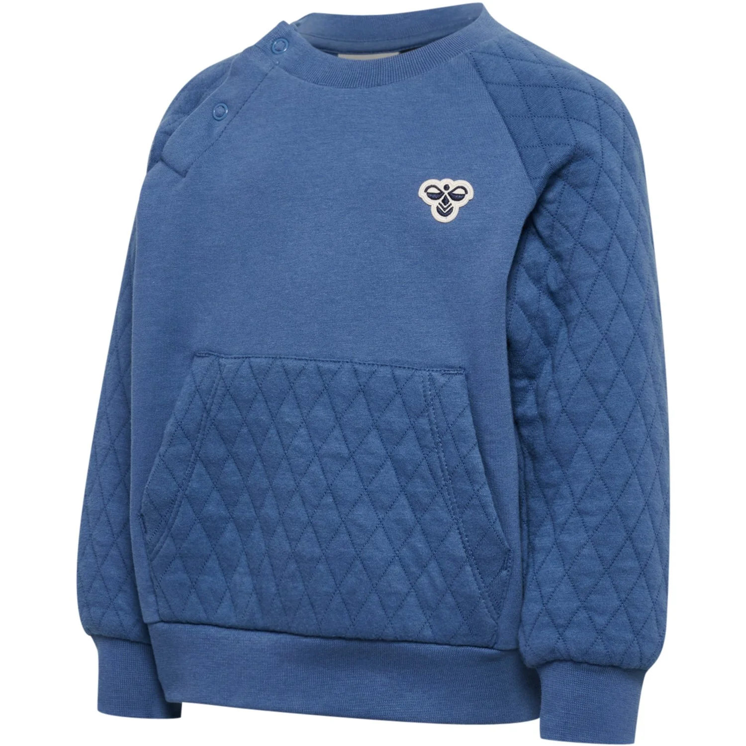 Hummel Dutch Blue Mini Loose Quilt Poc Sweatshirt - Image 3