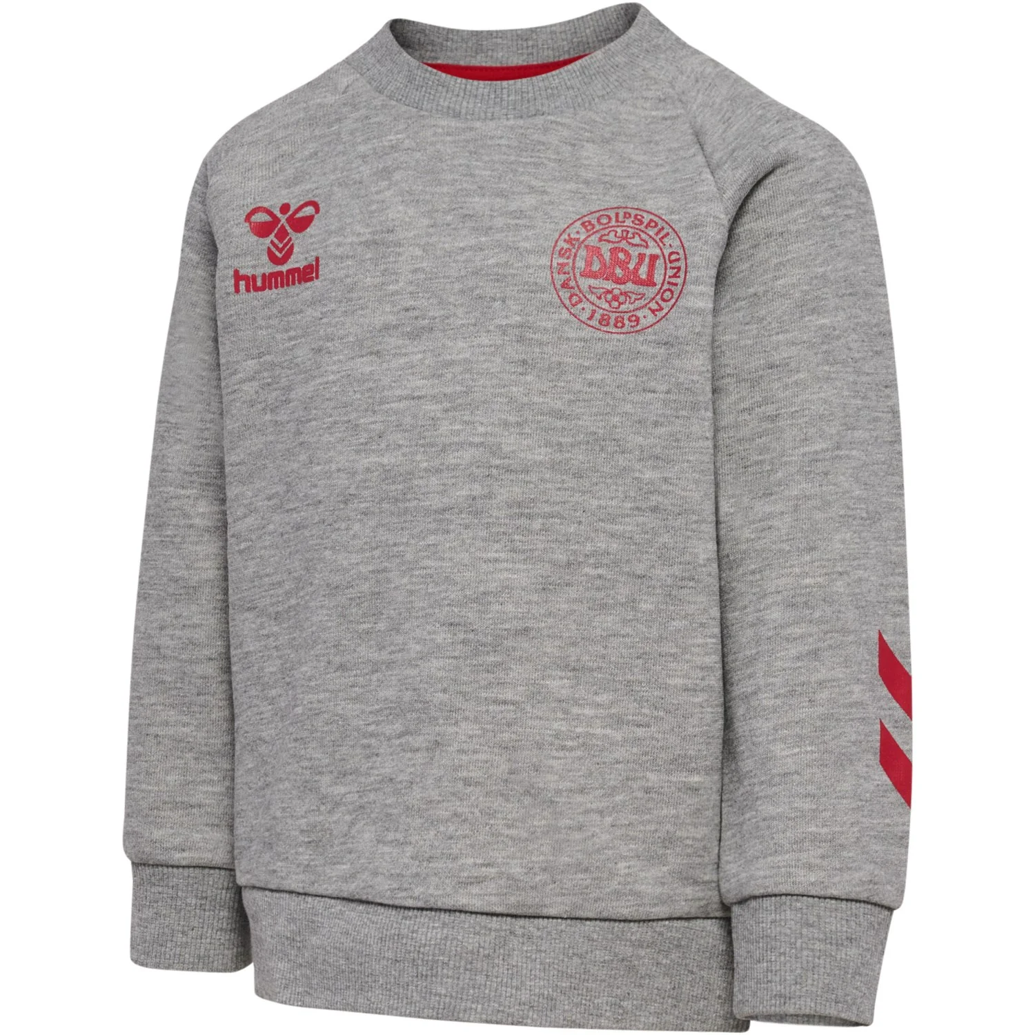 Hummel Grey Melange Mini Reg Dbu Crewneck - Image 6