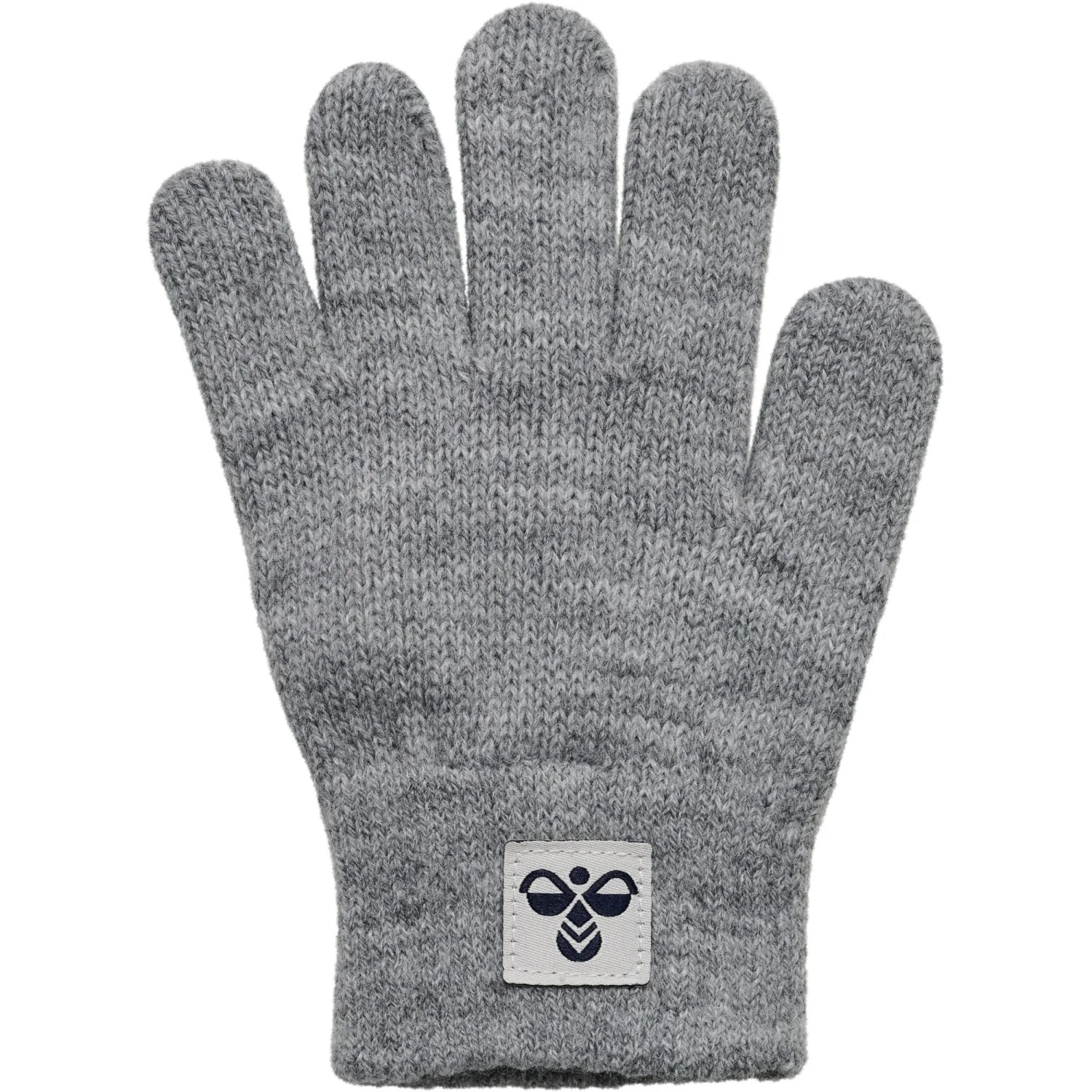 Hummel Grey Melange Strik Handsker 2-Pak - Image 2