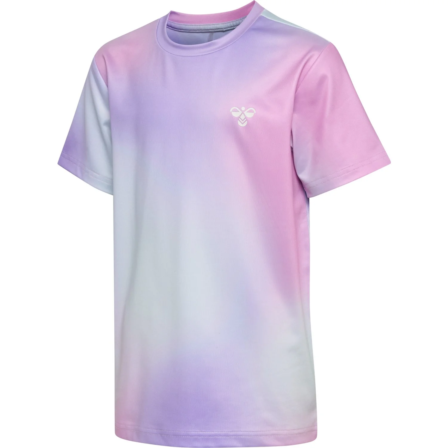 Hummel Pastel Lavender Jr Gradient Gym T-Shirt S/S - Image 3