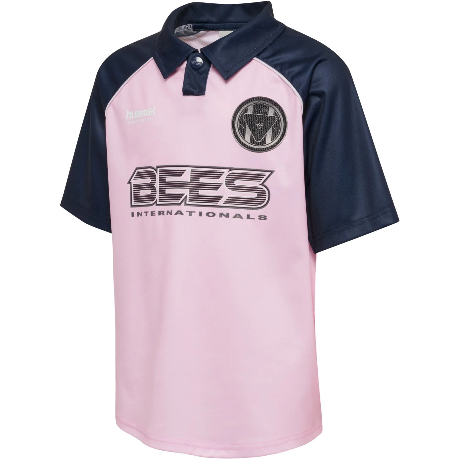 Hummel Roseate Spoonbill Jr Loose Tiger Soccer Jersey S/S - Image 3