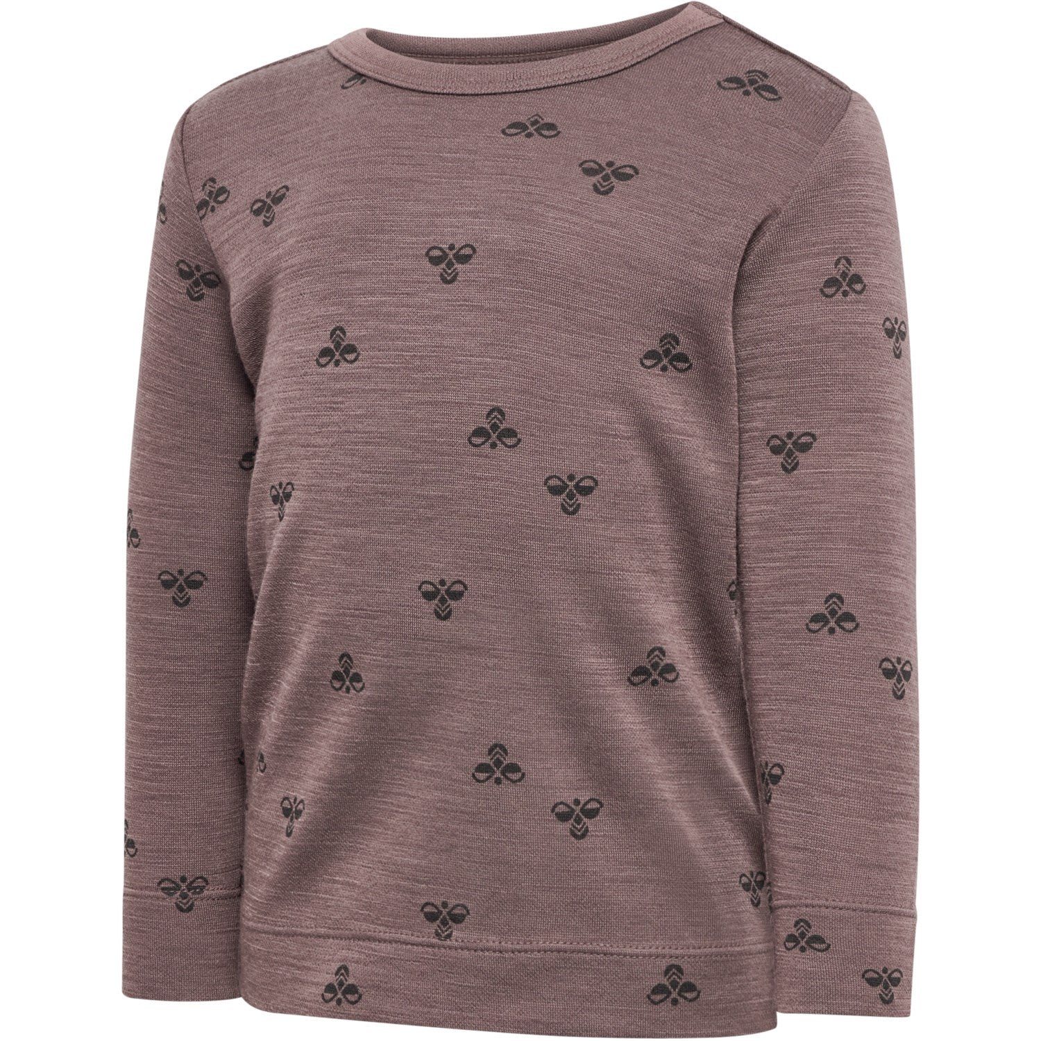 Hummel Twilight Mauve Mini Uld T-Shirt L/S - Image 3