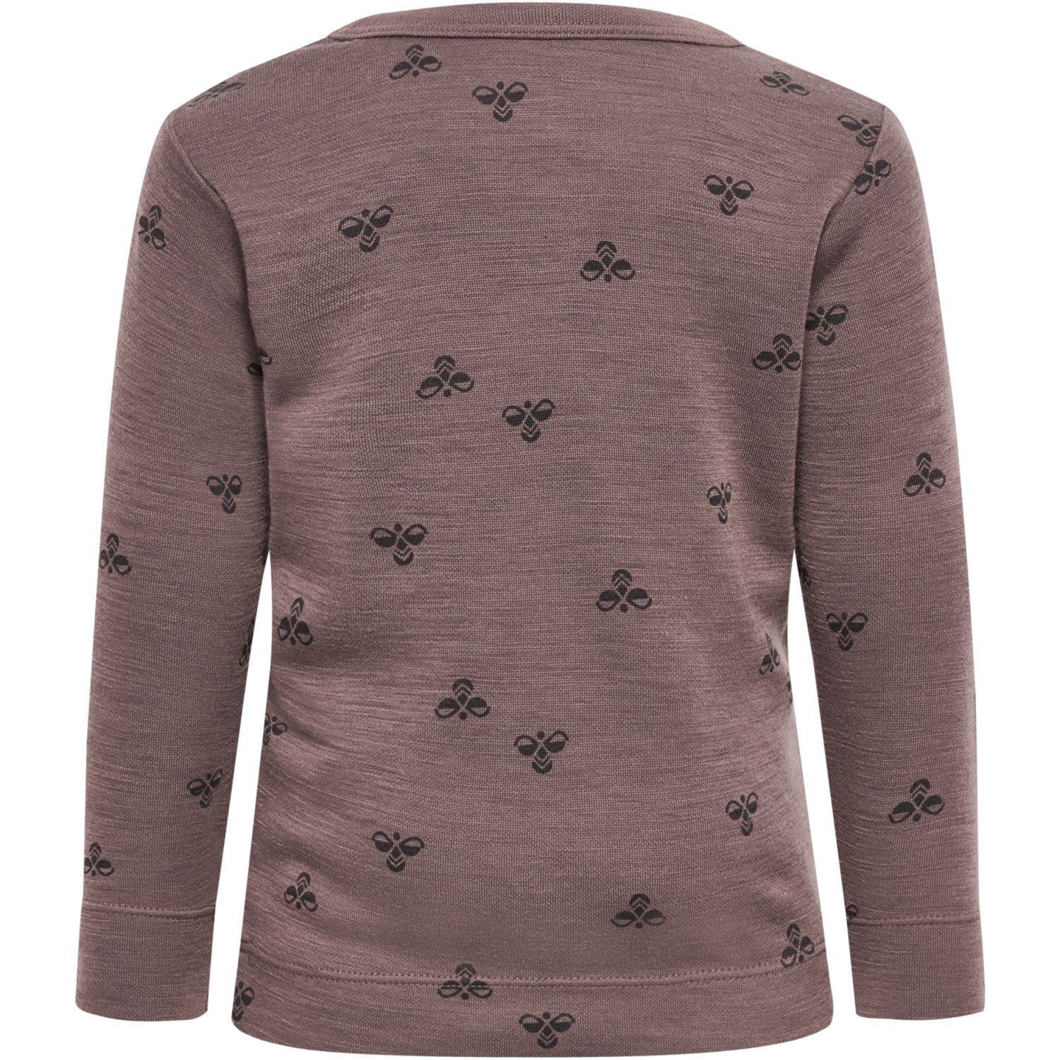 Hummel Twilight Mauve Mini Uld T-Shirt L/S - Image 4