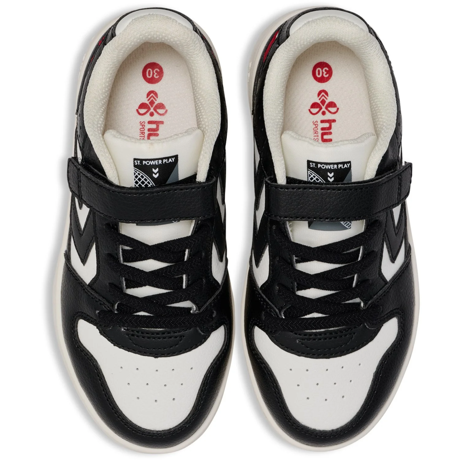 Hummel White/Black St Power Leg Jr Sneakers - Image 5