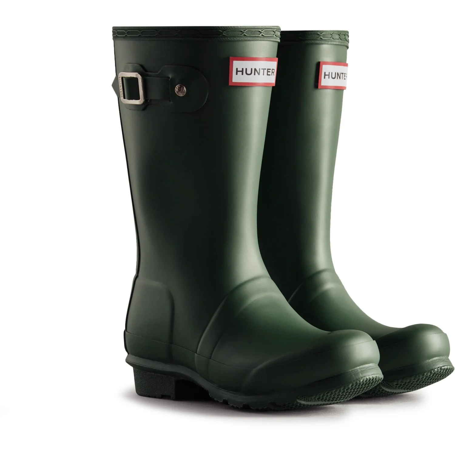 Hunter Hunter Green Junior Originals Gummistøvler