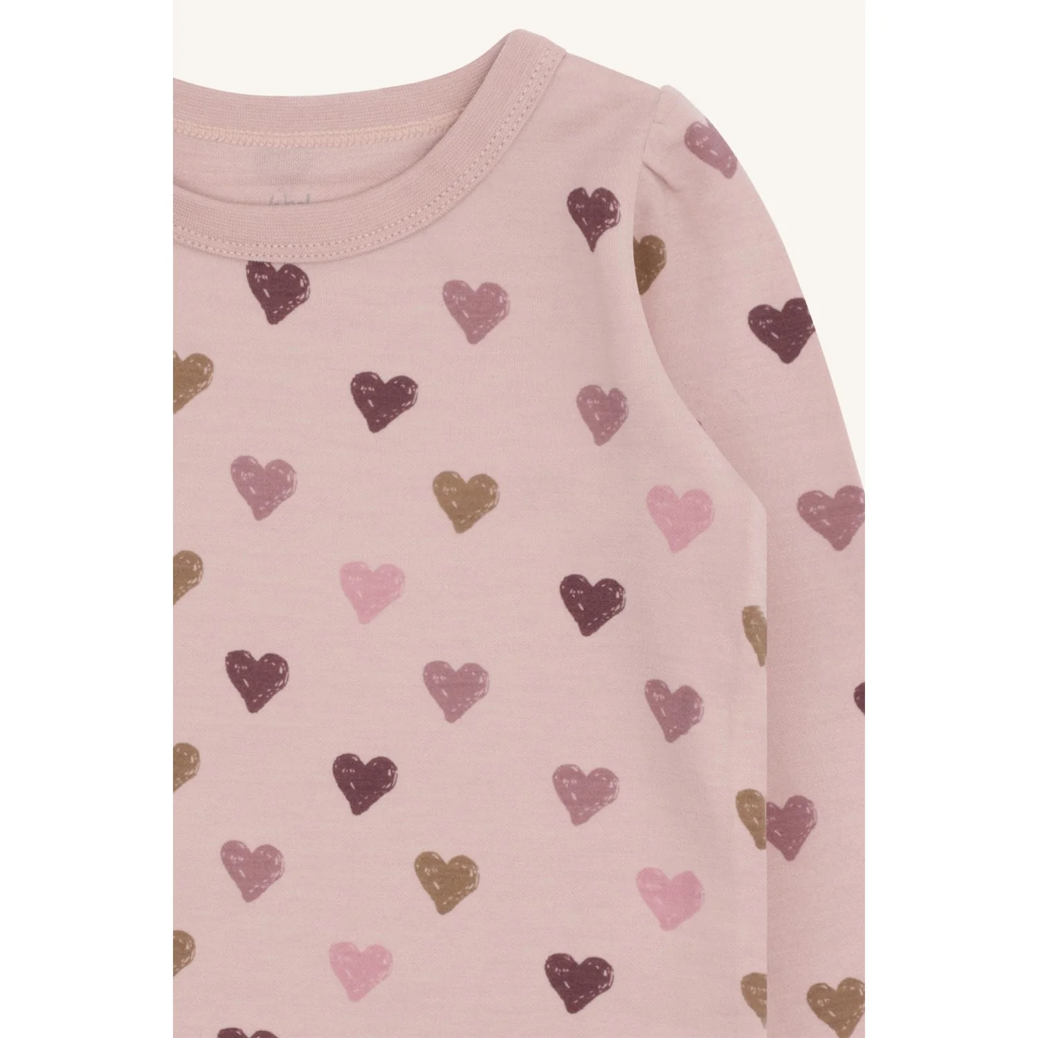 Hust & Claire Adobe Rose Abba Hearts Puff - Image 2
