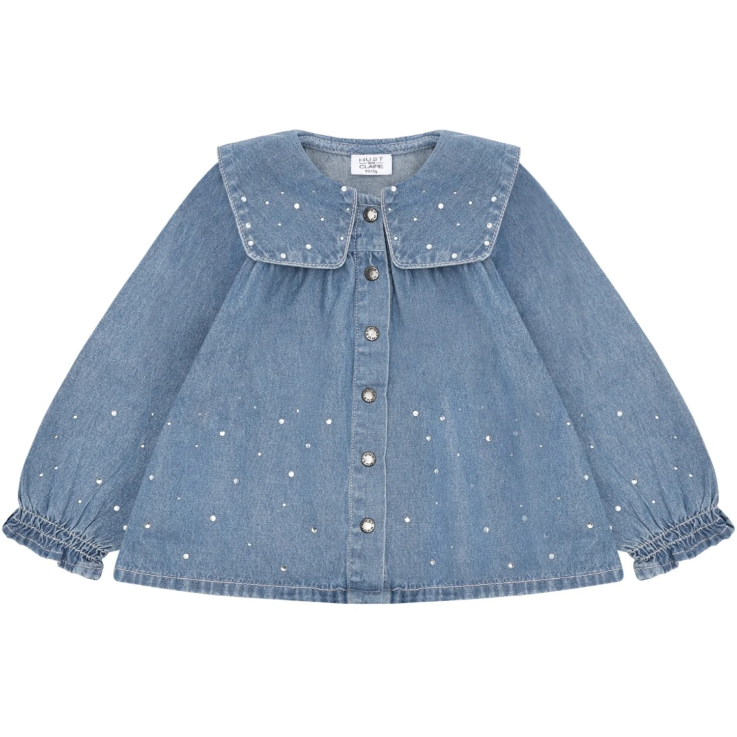 Hust & Claire Blue Denim Karoline Denim W.Studs