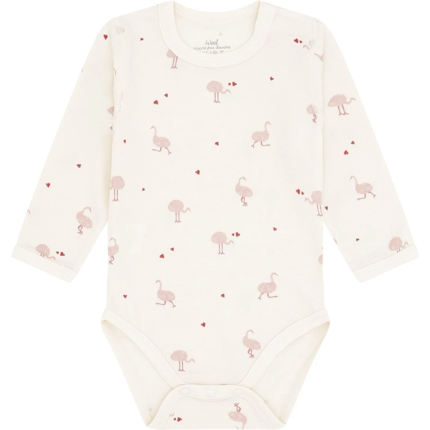 Hust & Claire Off White Baloo Ostrich