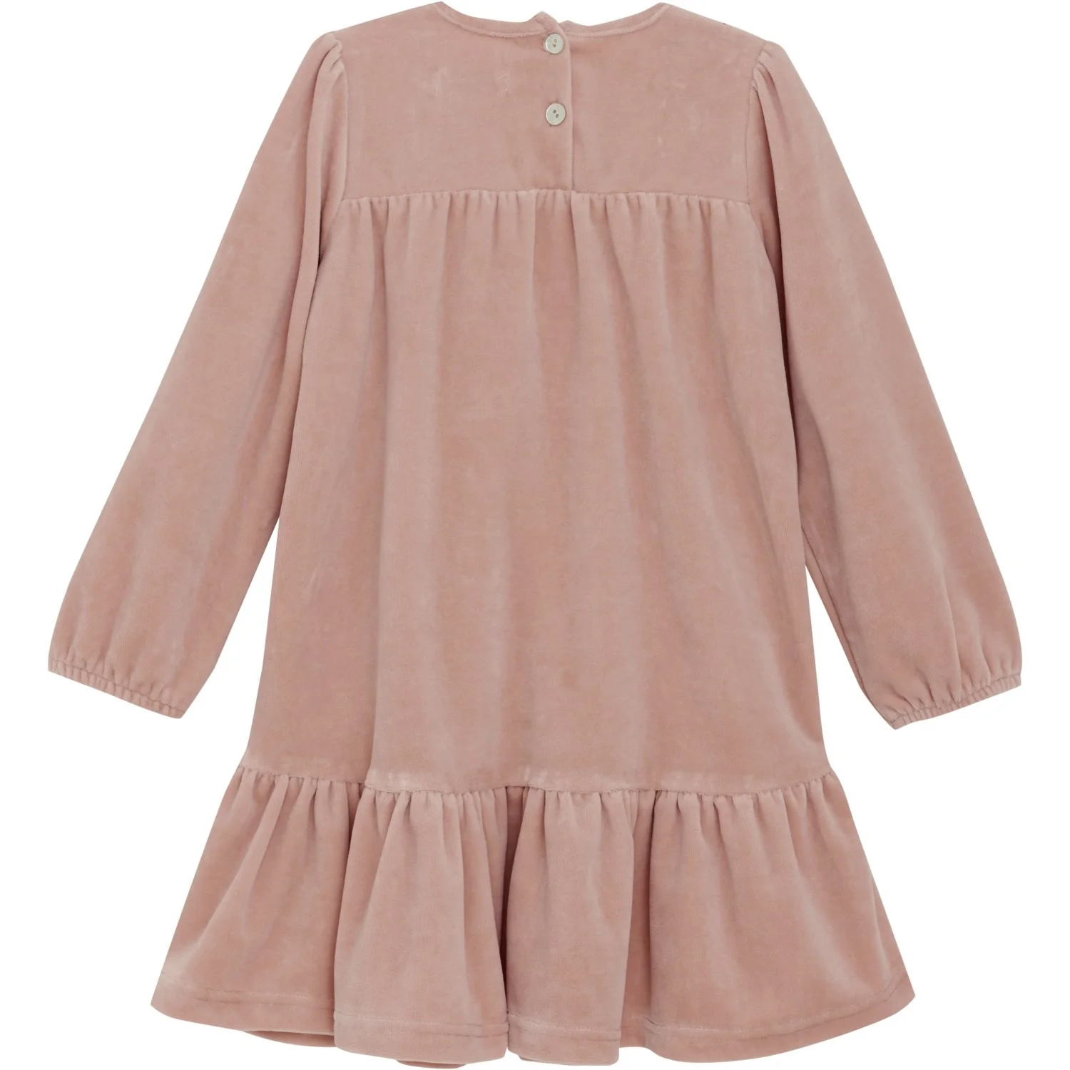 Huttelihut Adobe Rose Kjole Ls Velour - Image 2