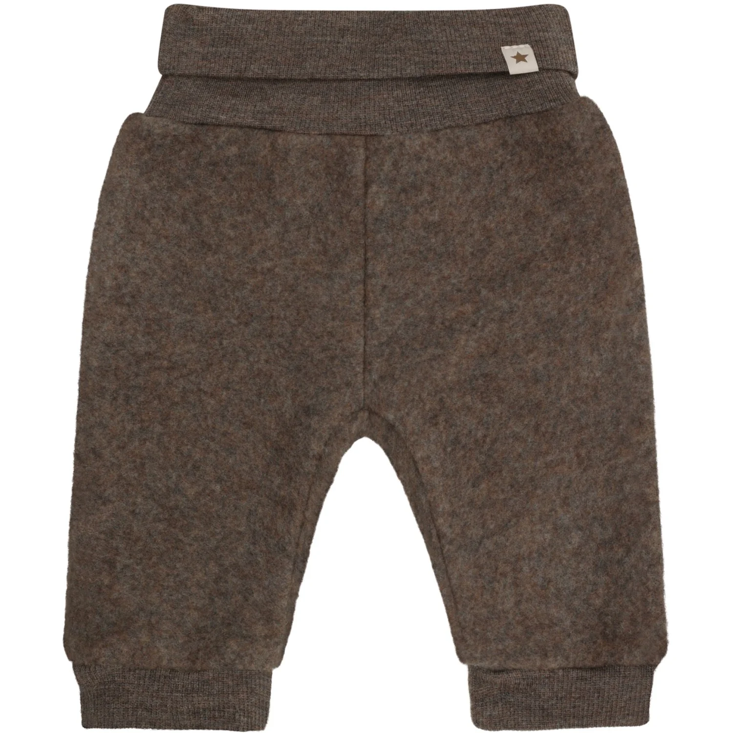 Huttelihut Brown Melange Bukser Uld Fleece