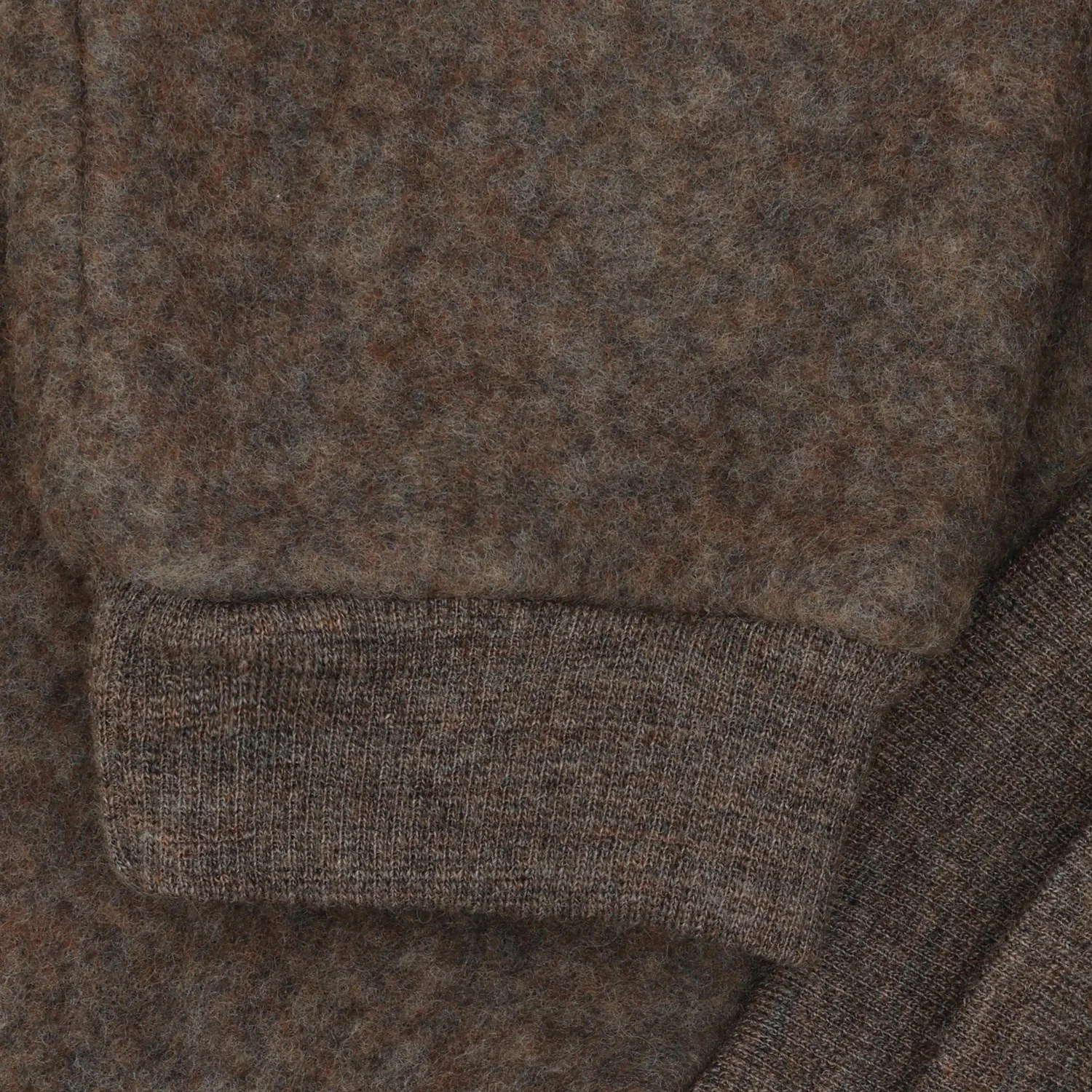 Huttelihut Brown Melange Bukser Uld Fleece - Image 2