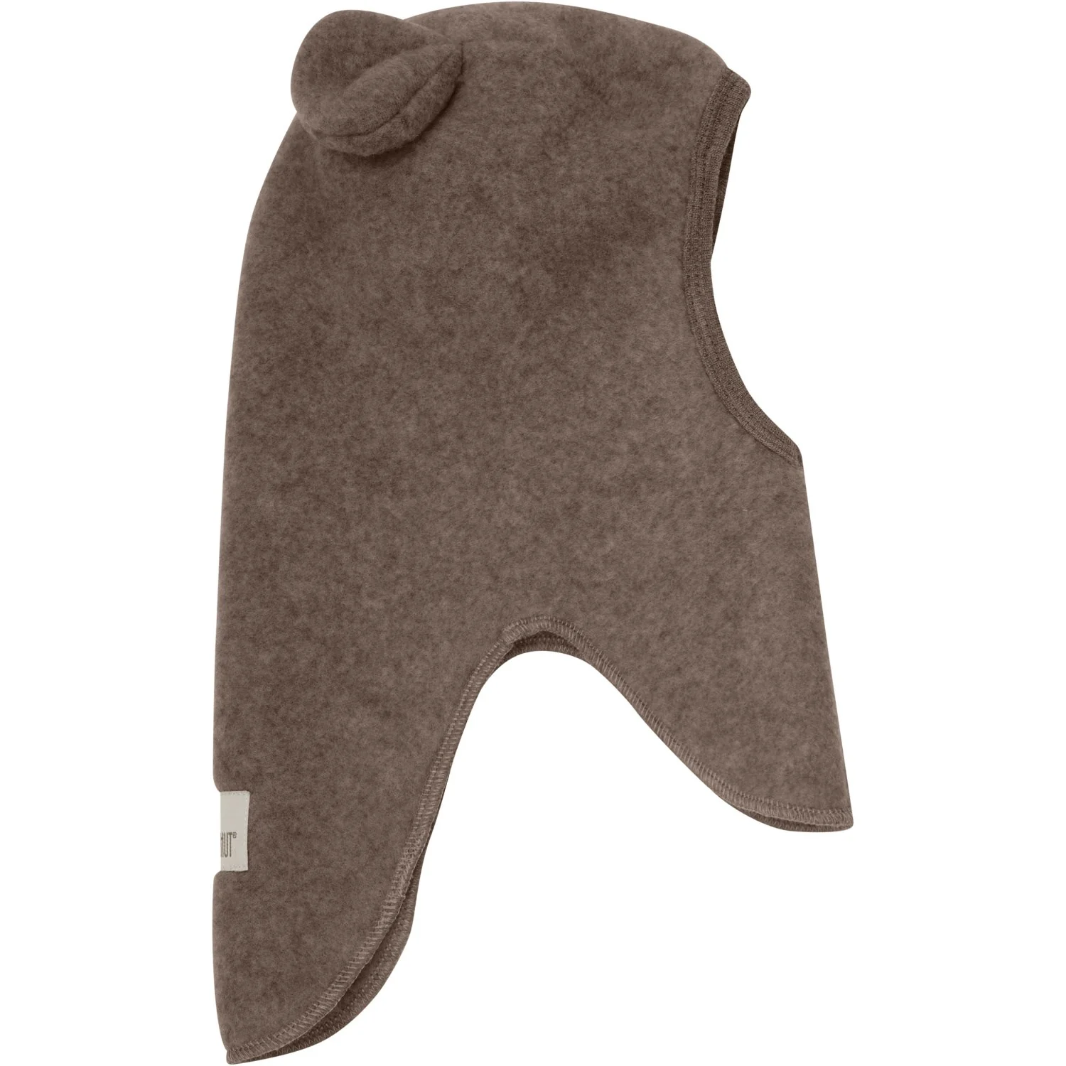 Huttelihut Brown Melange Elefanthue Ears Uld Fleece - Image 3