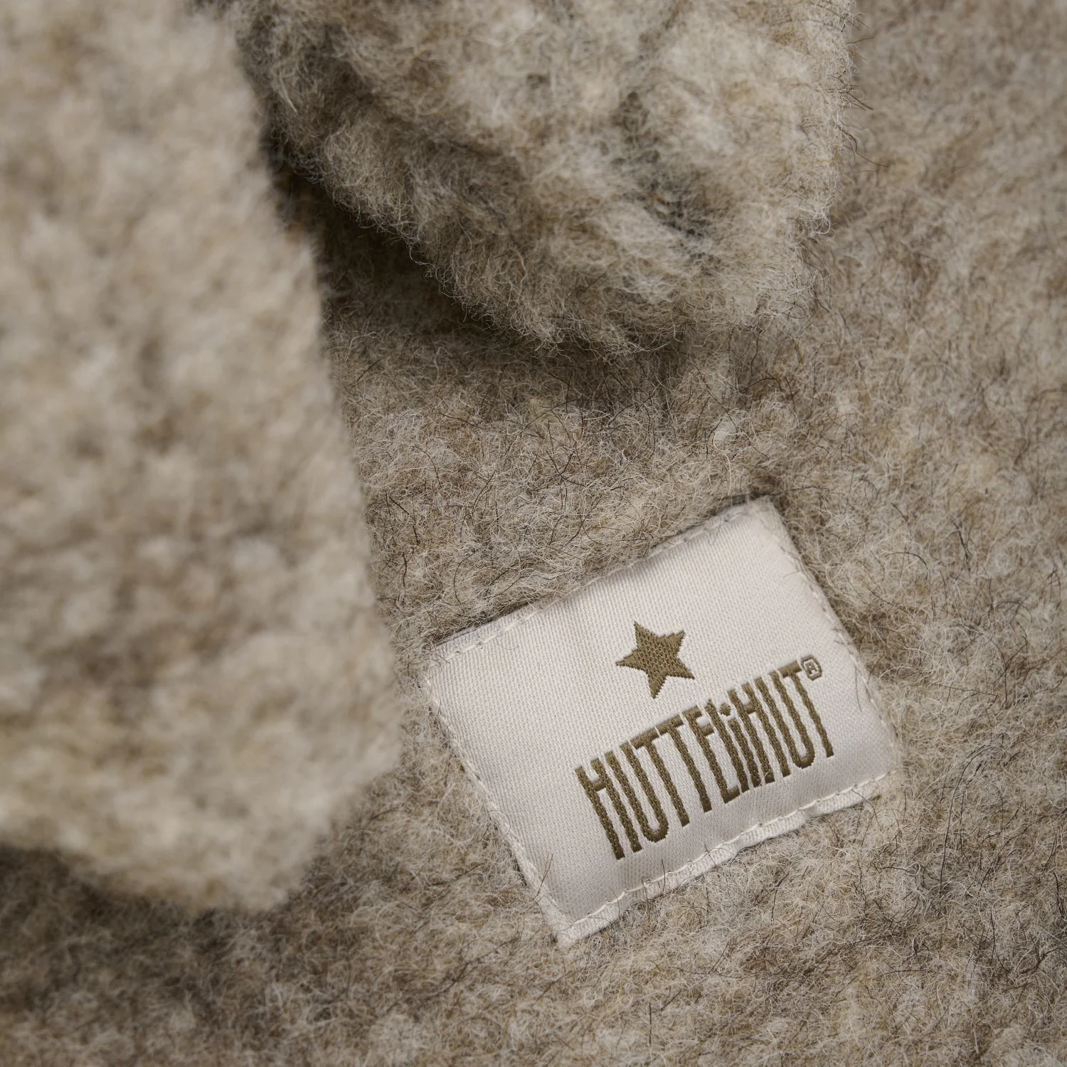 Huttelihut Camel Melange Elefanthue Ears Uld Bamse - Image 2