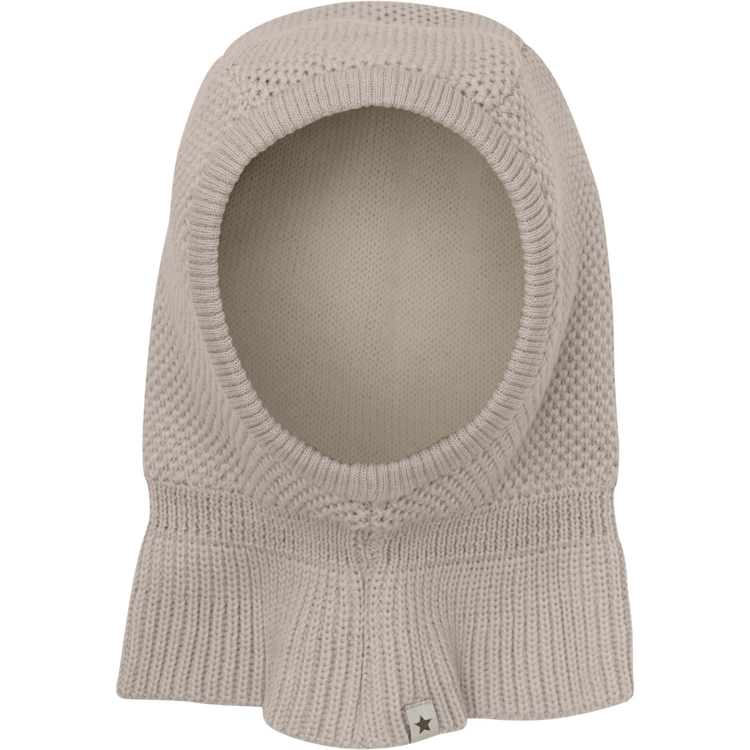 Huttelihut Camel Melange Elefanthue Uld Strik Windstop