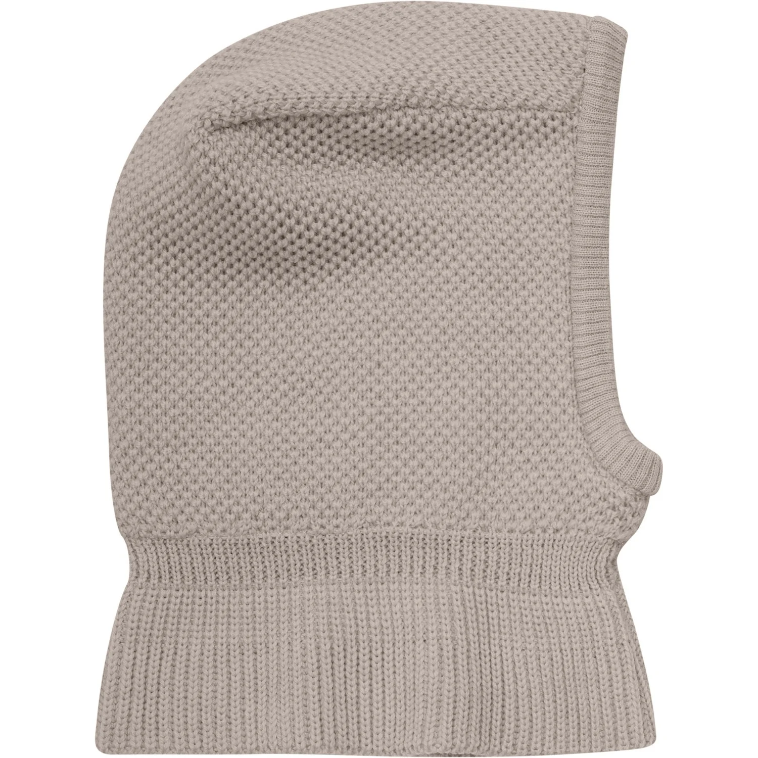 Huttelihut Camel Melange Elefanthue Uld Strik Windstop - Image 3