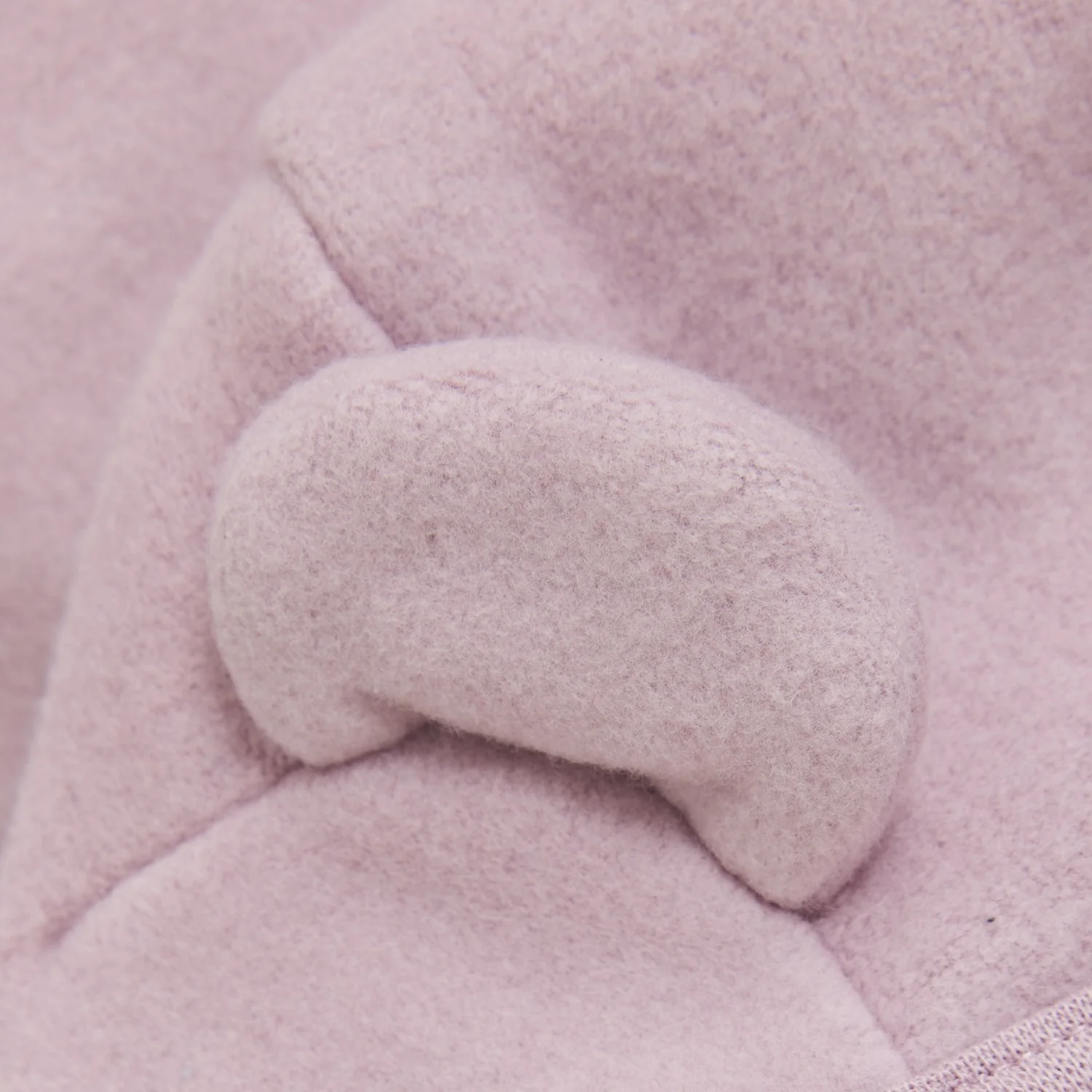 Huttelihut Deauville Mauve Jakke Ears Bomuld Fleece - Image 2