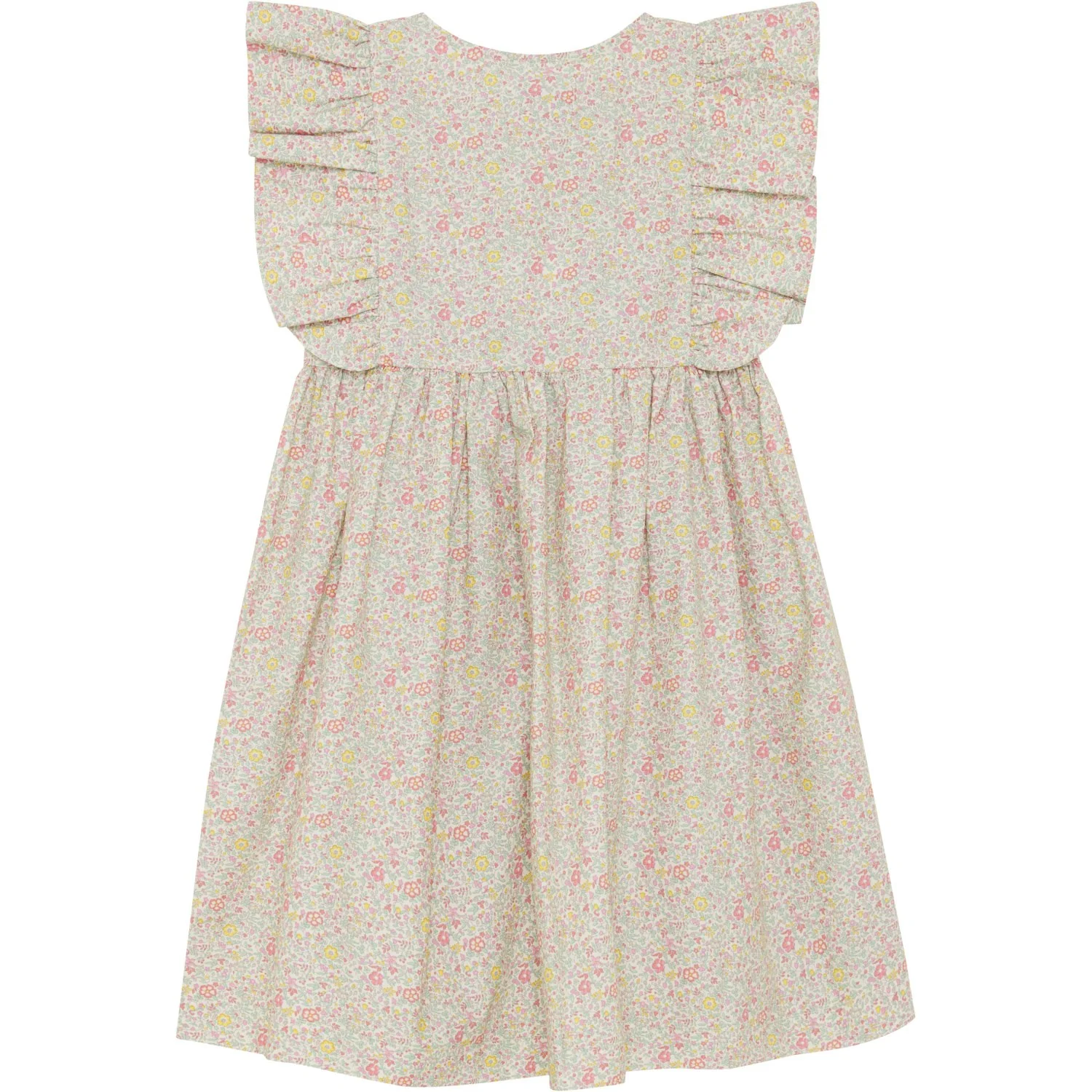 Huttelihut Double Cream Kjole Ss In Liberty Stof - Image 3