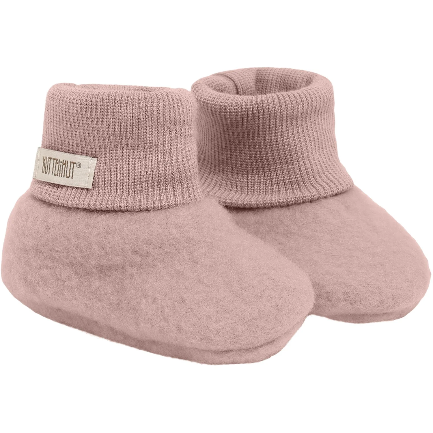 Huttelihut Mahogany Rose Footies Uld Fleece