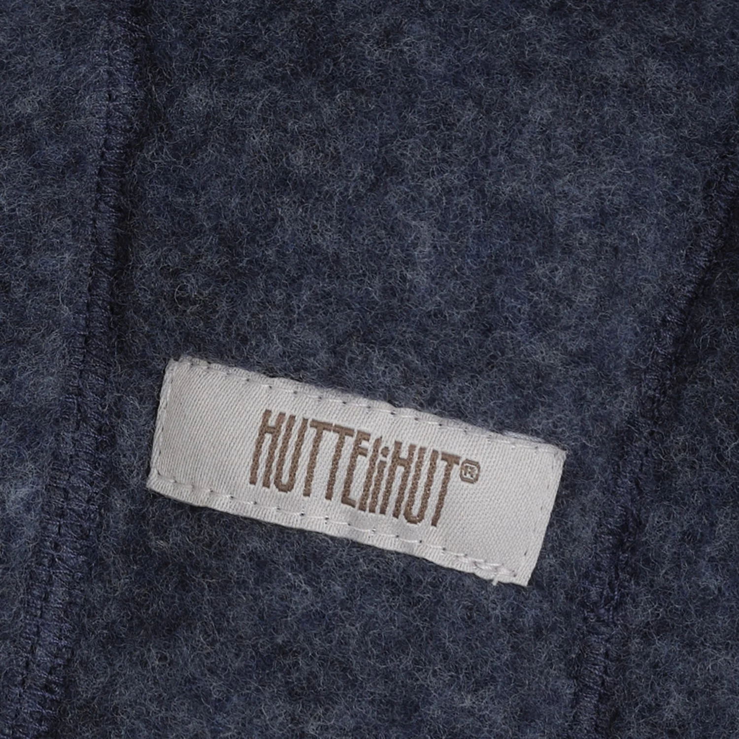 Huttelihut Ombre Blue Melange Bonnet Uld Fleece - Image 2