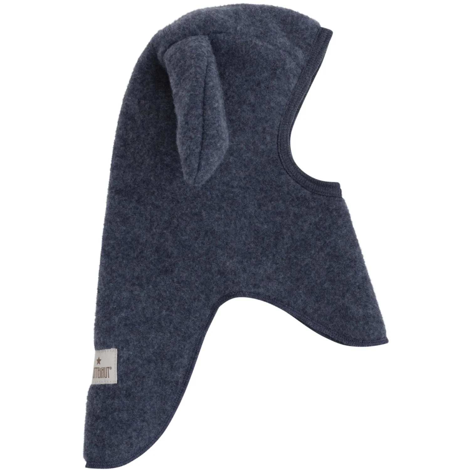 Huttelihut Ombre Blue Melange Elefanthue Ears Uld Fleece - Image 3