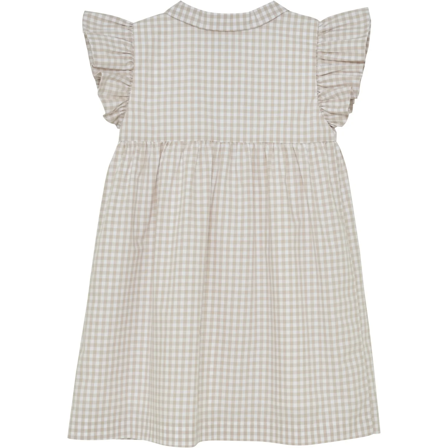 Huttelihut White Pepper Kjole Ss Woven Check - Image 5