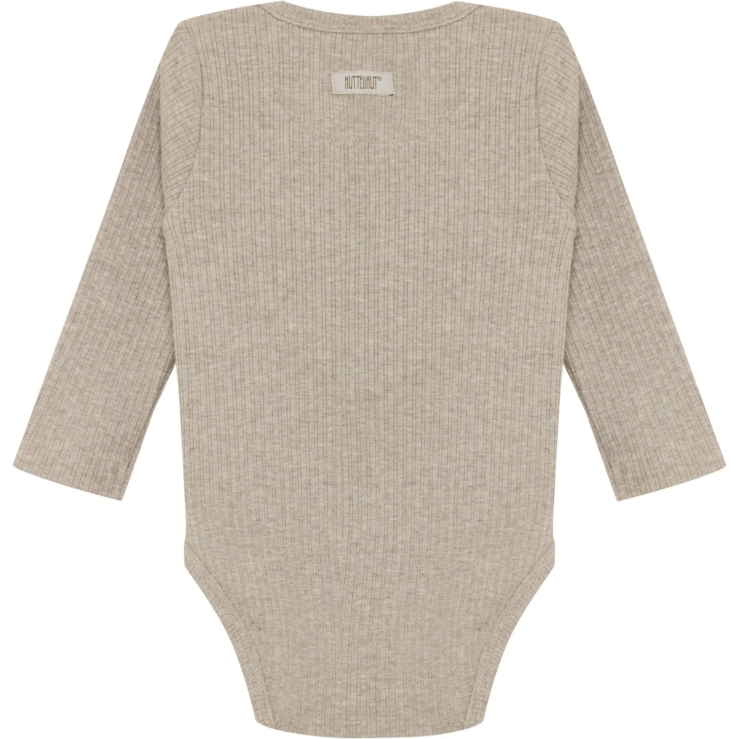 Huttelihut White Pepper Melange Body Ls Rib - Image 3