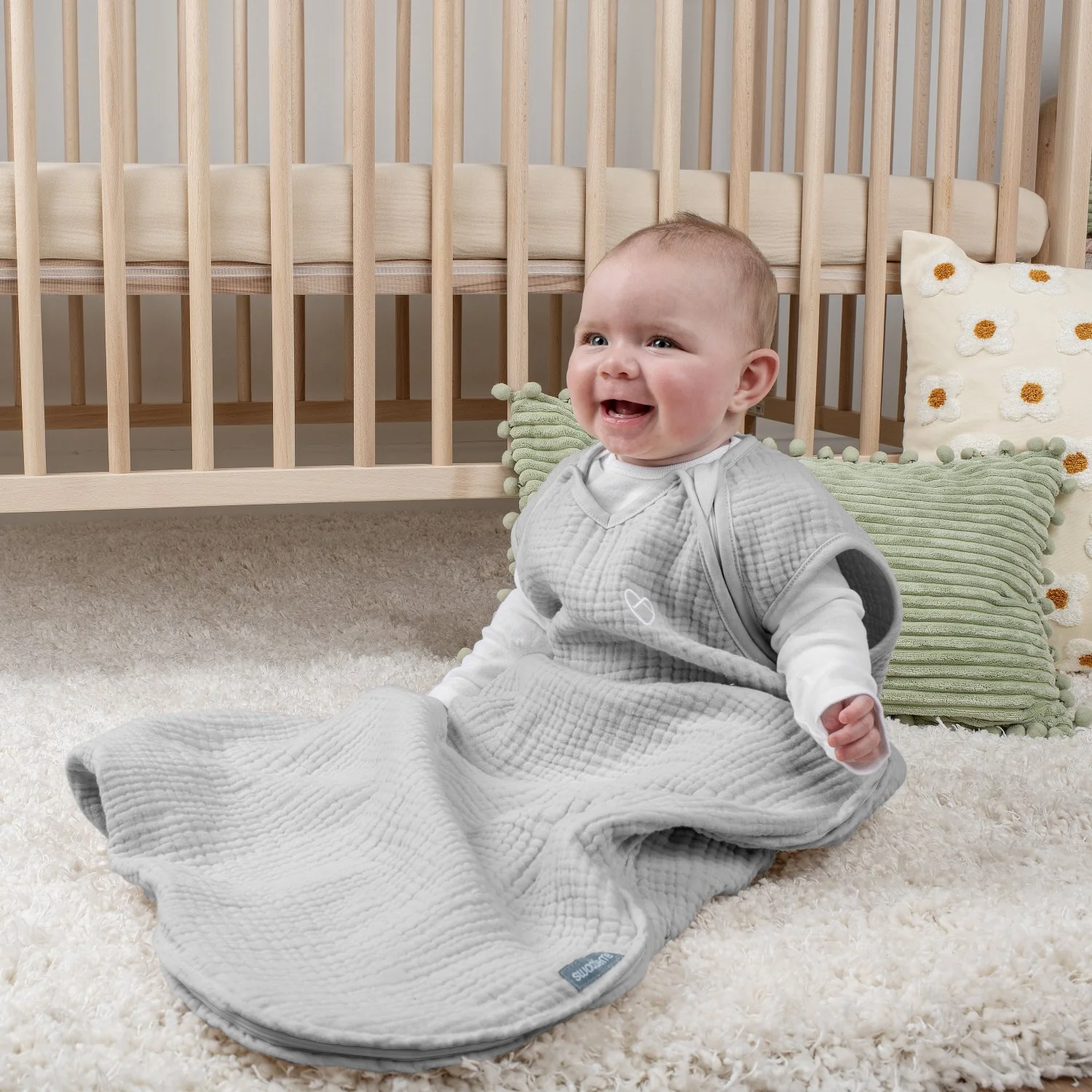 Ingenuity SwaddleMe™ Night Sack Sleeper - Sunset Space - Image 3