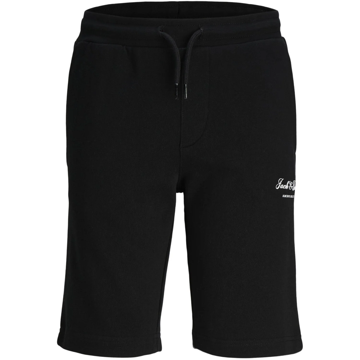 Jack & Jones Junior Black Jpstgordon Archive Sweat Shorts Mid Jnr