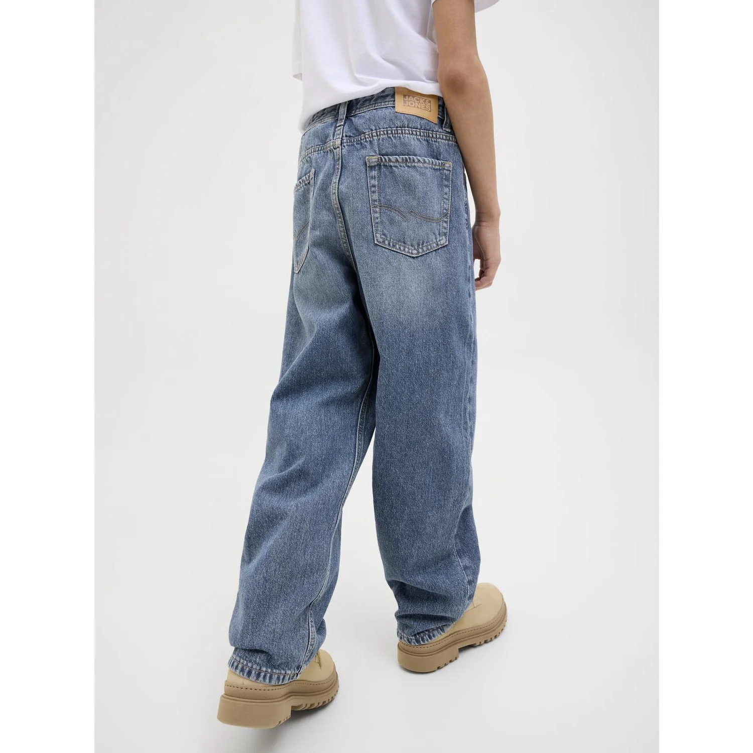 Jack & Jones Junior Blue Denim Jjialex Jjoriginal Akm 061 Noos Jnr - Image 3
