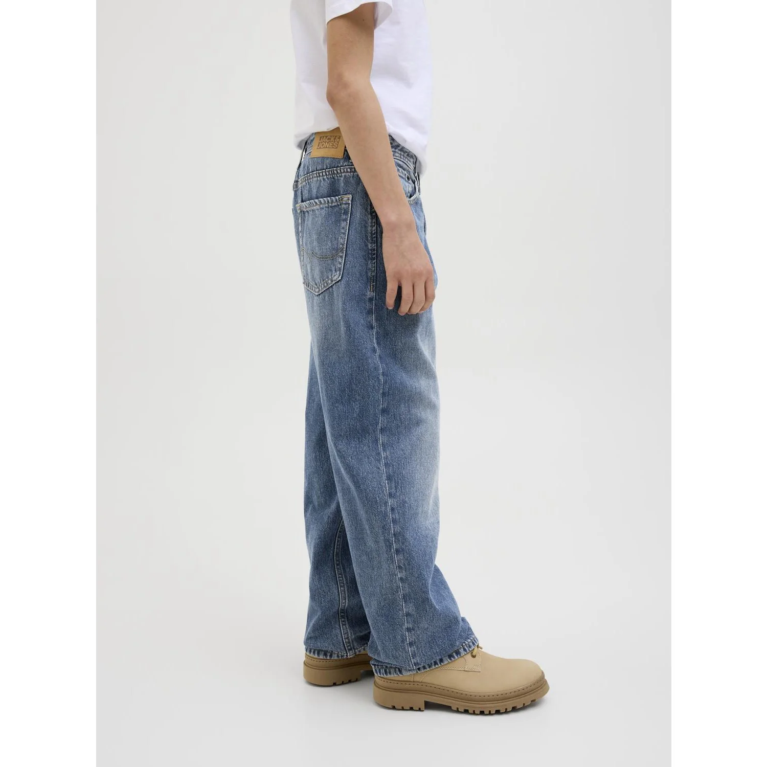 Jack & Jones Junior Blue Denim Jjialex Jjoriginal Akm 061 Noos Jnr - Image 4