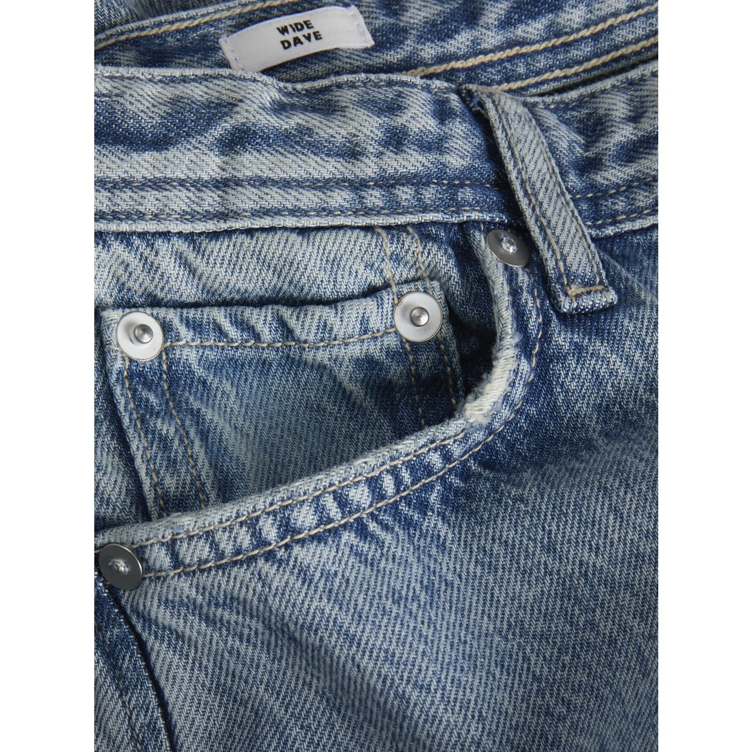 Jack & Jones Junior Blue Denim Jjidave Jjoriginal St 341 Noos Jnr - Image 2