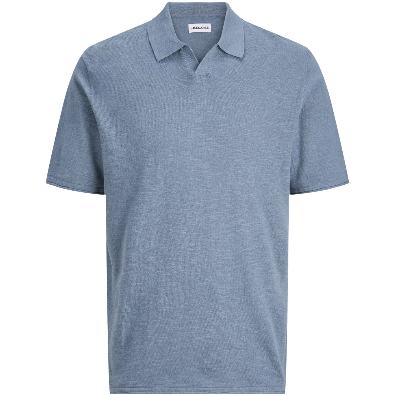 Jack & Jones Junior Blue Mirage Jjkane Strik Split Neck Polo Jnr