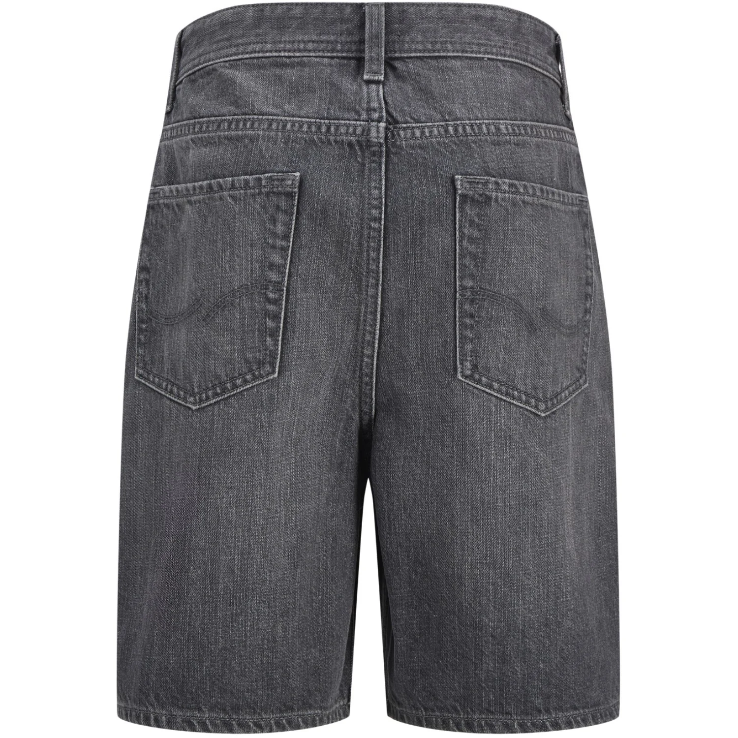 Jack & Jones Junior Grey Denim Grey Option Jjitony Jjoriginal Shorts Akm 280 Jnr - Image 3