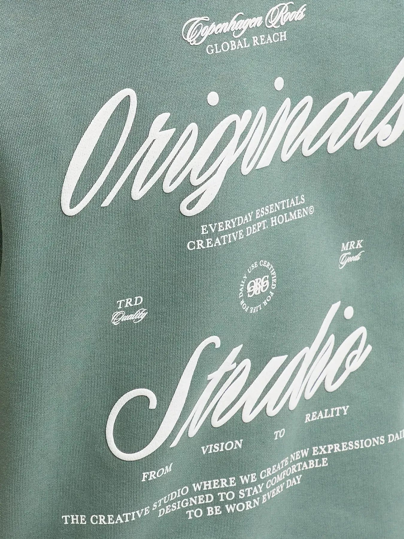 Jack & Jones Junior Laurel Wreath Jornorrebro Typo Back Sweat Cn Jnr - Image 7