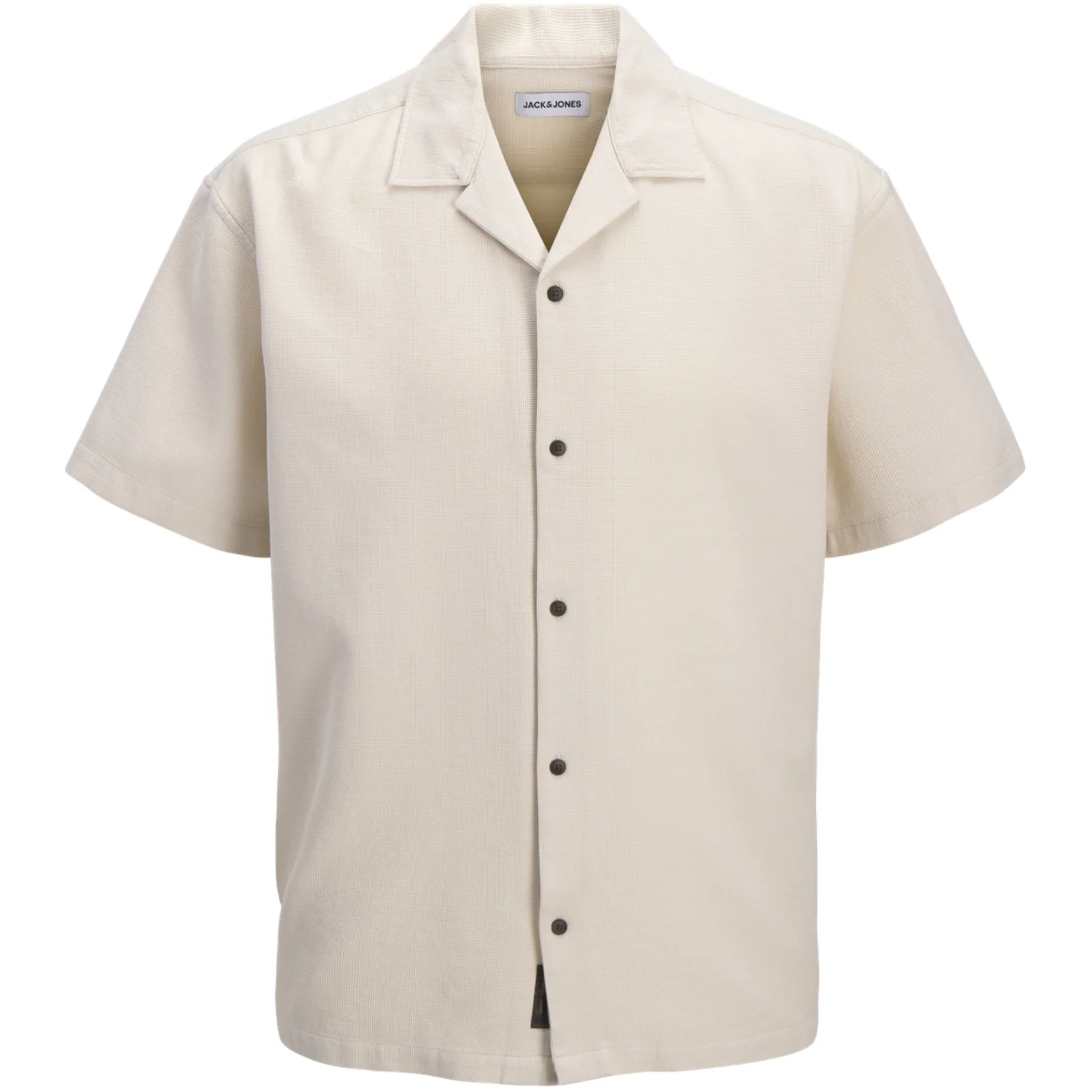 Jack & Jones Junior Moonbeam Jjglobal Waffle Resort Skjorte Ss Jnr