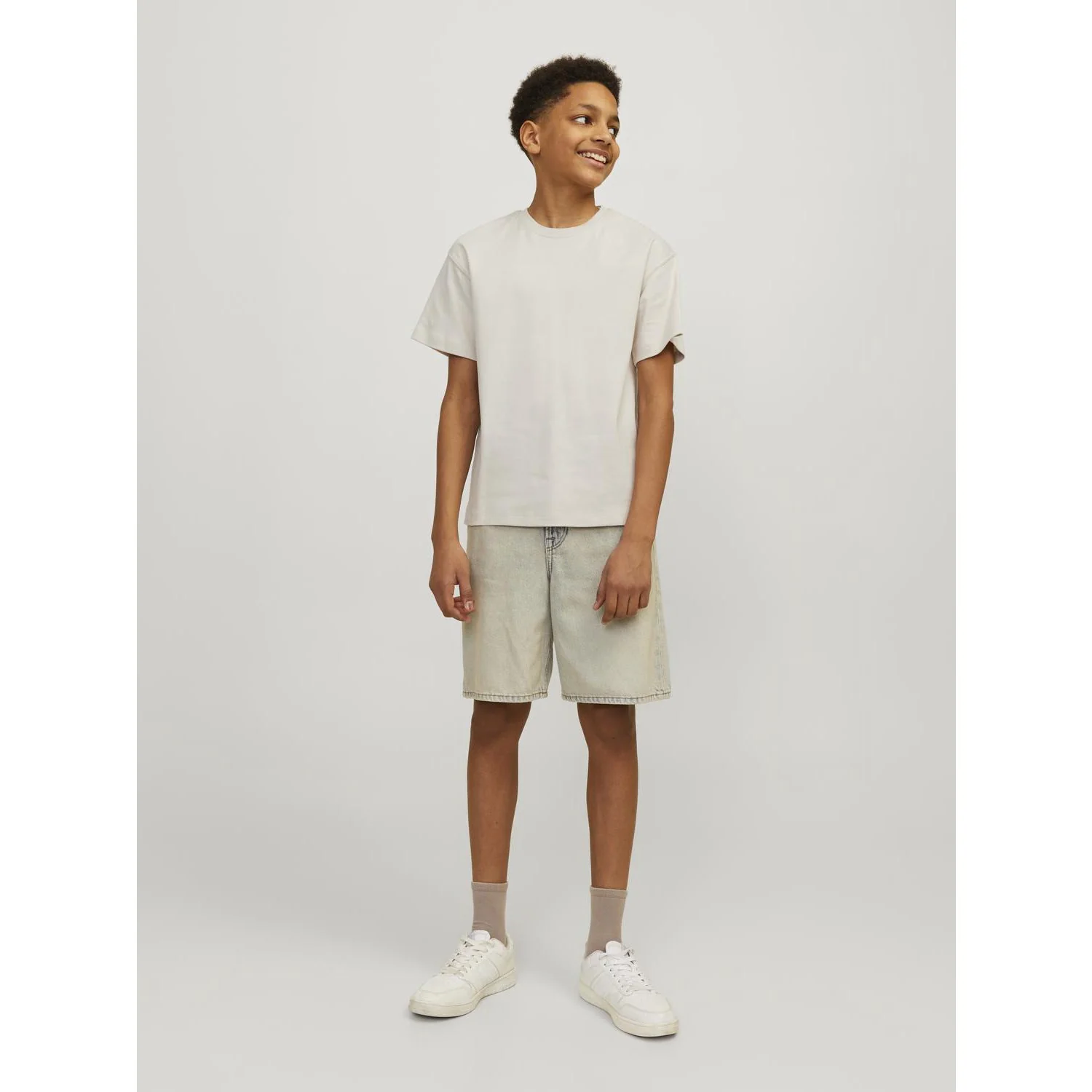 Jack & Jones Junior Moonbeam Loose Jjeurban Edge Tee Ss O-Neck Noos Jnr - Image 2