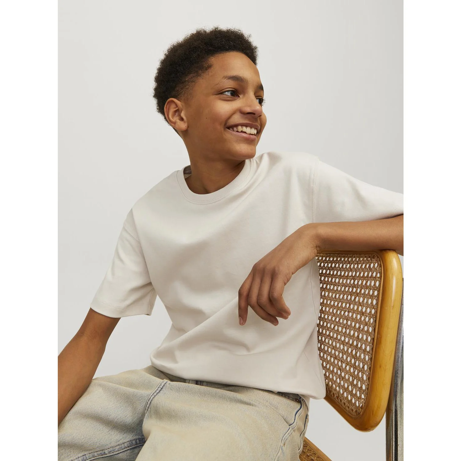Jack & Jones Junior Moonbeam Loose Jjeurban Edge Tee Ss O-Neck Noos Jnr - Image 4