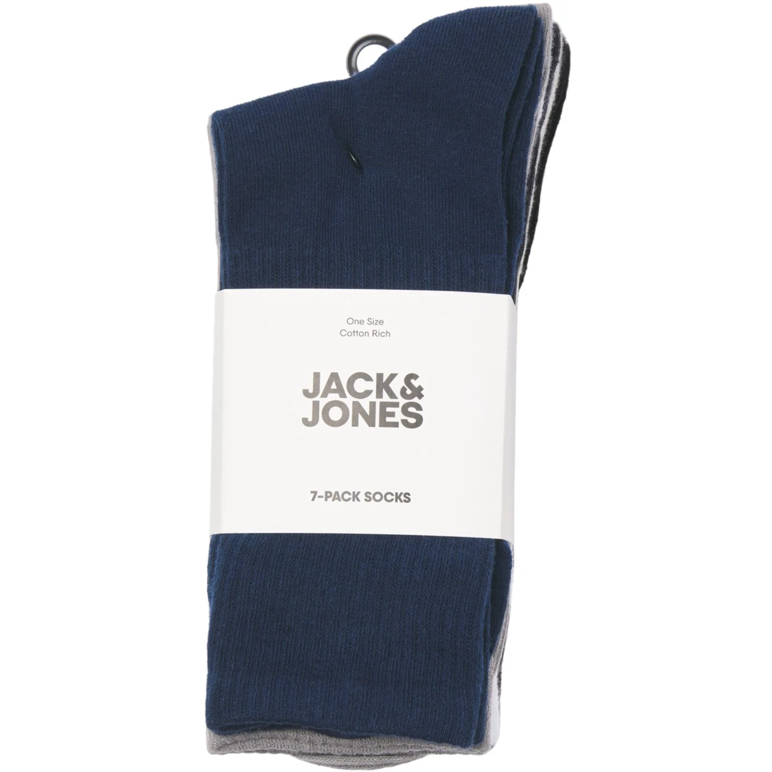 Jack & Jones Junior Titan Jacnick Tennis Strømper 7 Pak Jnr - Image 8