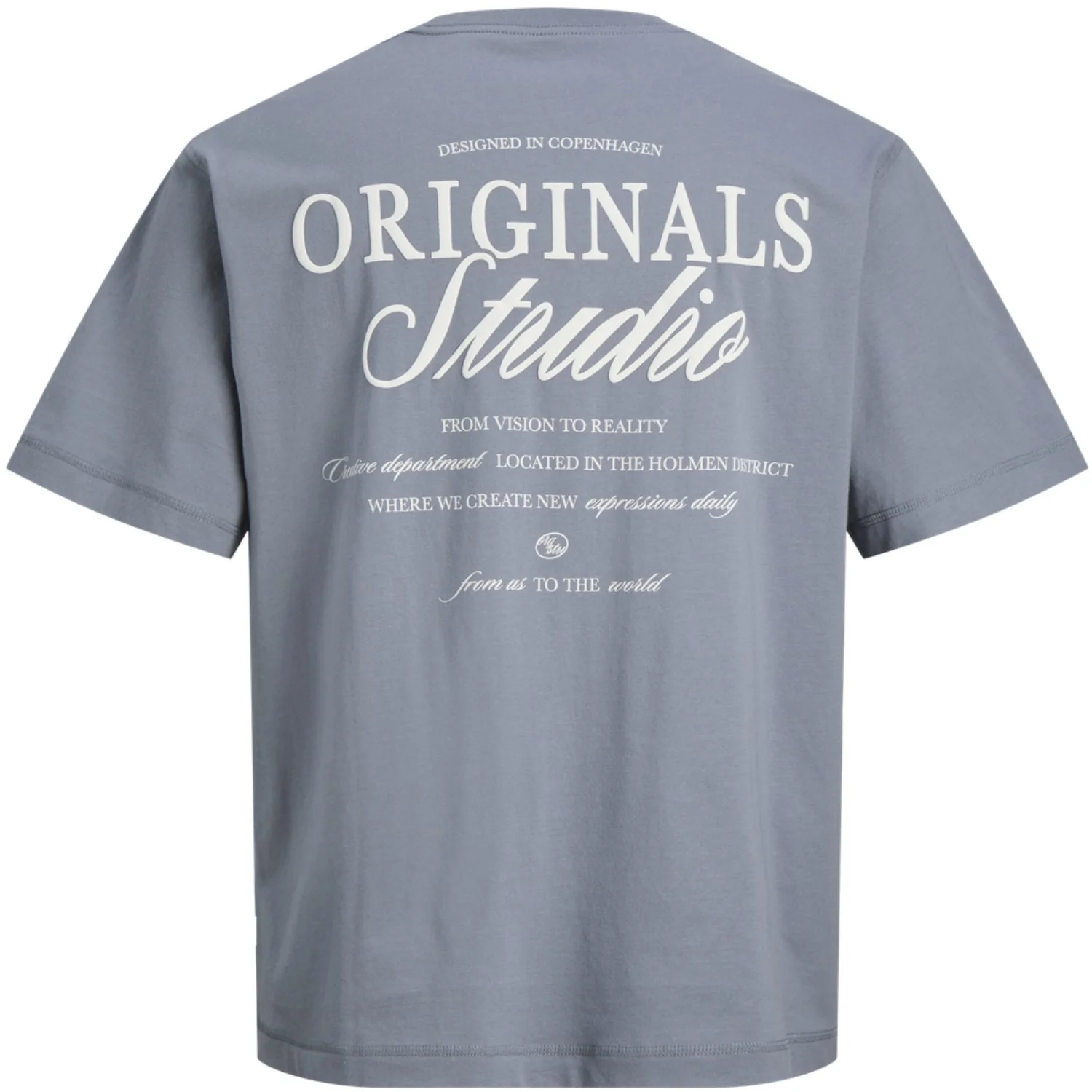 Jack & Jones Junior Tradewinds Jornorrebro Typo Tee Ss Crew Neck Sn Jnr - Image 2