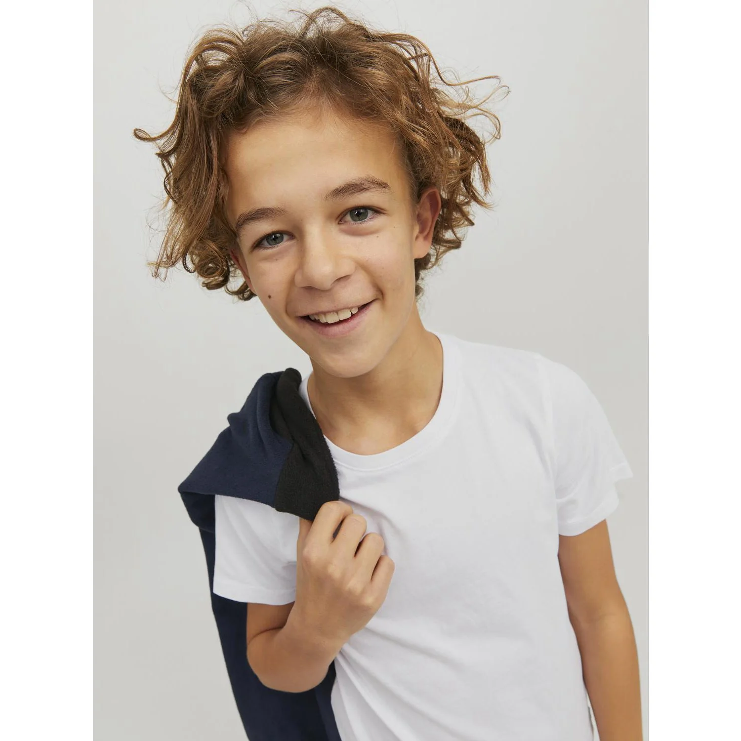 Jack & Jones Junior White Jjeorganic Basic Tee Ss O-Neck Noos Jnr - Image 3